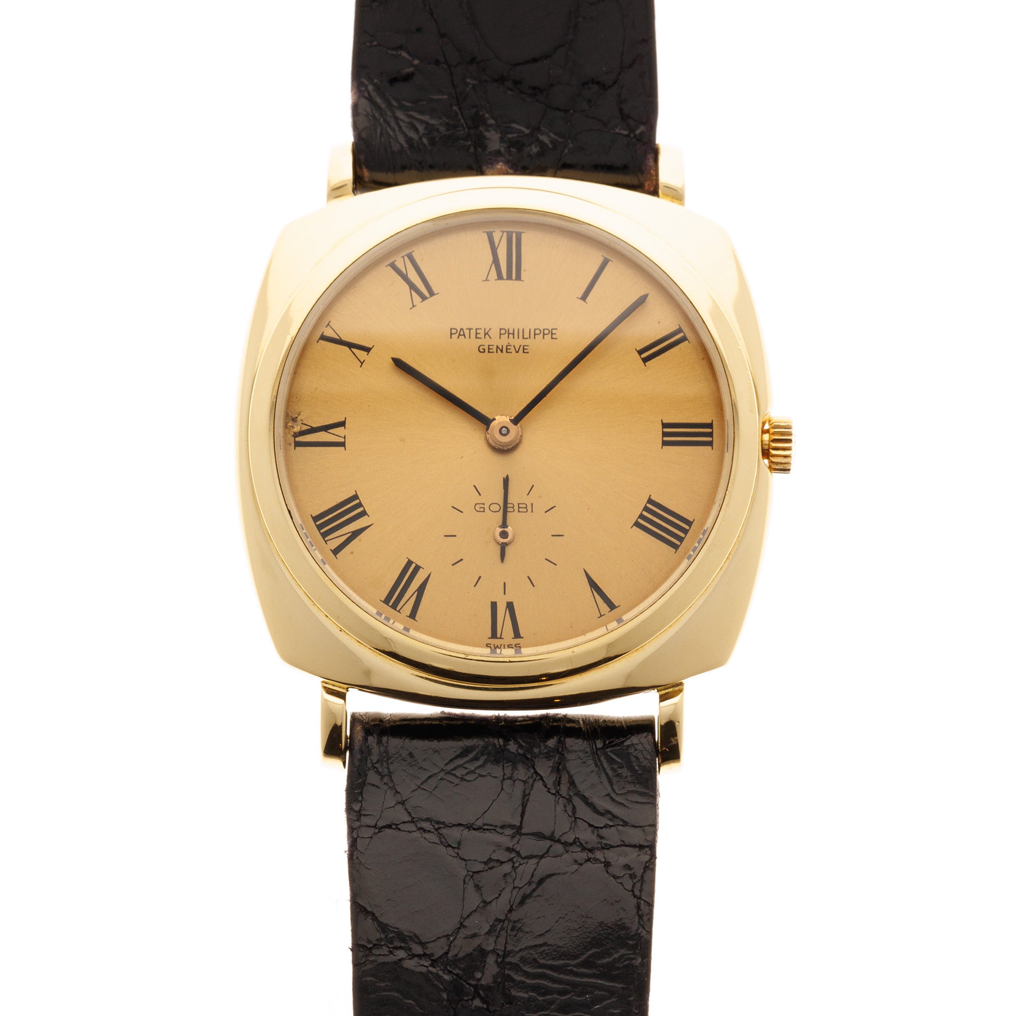 Patek Philippe - Patek Philippe Yellow Gold Watch Ref. 3525, Retailed by Gobbi Milano - The Keystone Watches