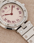 Cartier - Cartier Platinum VLC Watch with Original Red Dial - The Keystone Watches