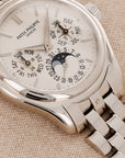Patek Philippe - Patek Philippe White Gold Perpetual Calendar Watch Ref. 5136 - The Keystone Watches