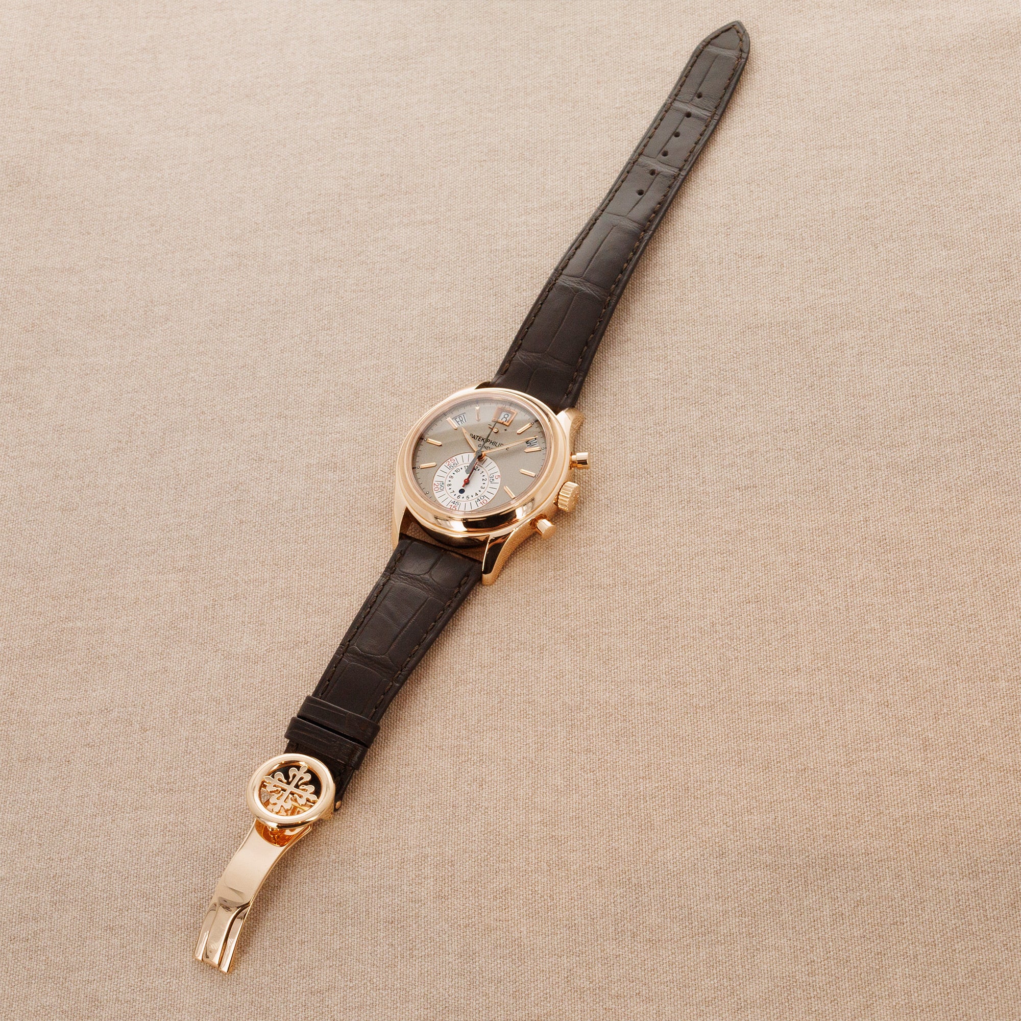 Patek Philippe - Patek Philippe Rose Gold Annual Calendar Chronograph Ref. 5960 - The Keystone Watches