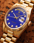 Rolex - Rolex Yellow Gold Day-Date Lapis Pinball Watch Ref. 18238 - The Keystone Watches