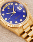 Rolex - Rolex Yellow Gold Day-Date Lapis Pinball Watch Ref. 18238 - The Keystone Watches