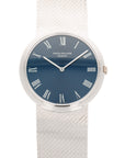 Patek Philippe - Patek Philippe White Gold Calatrava Bracelet Watch Ref. 3606 - The Keystone Watches
