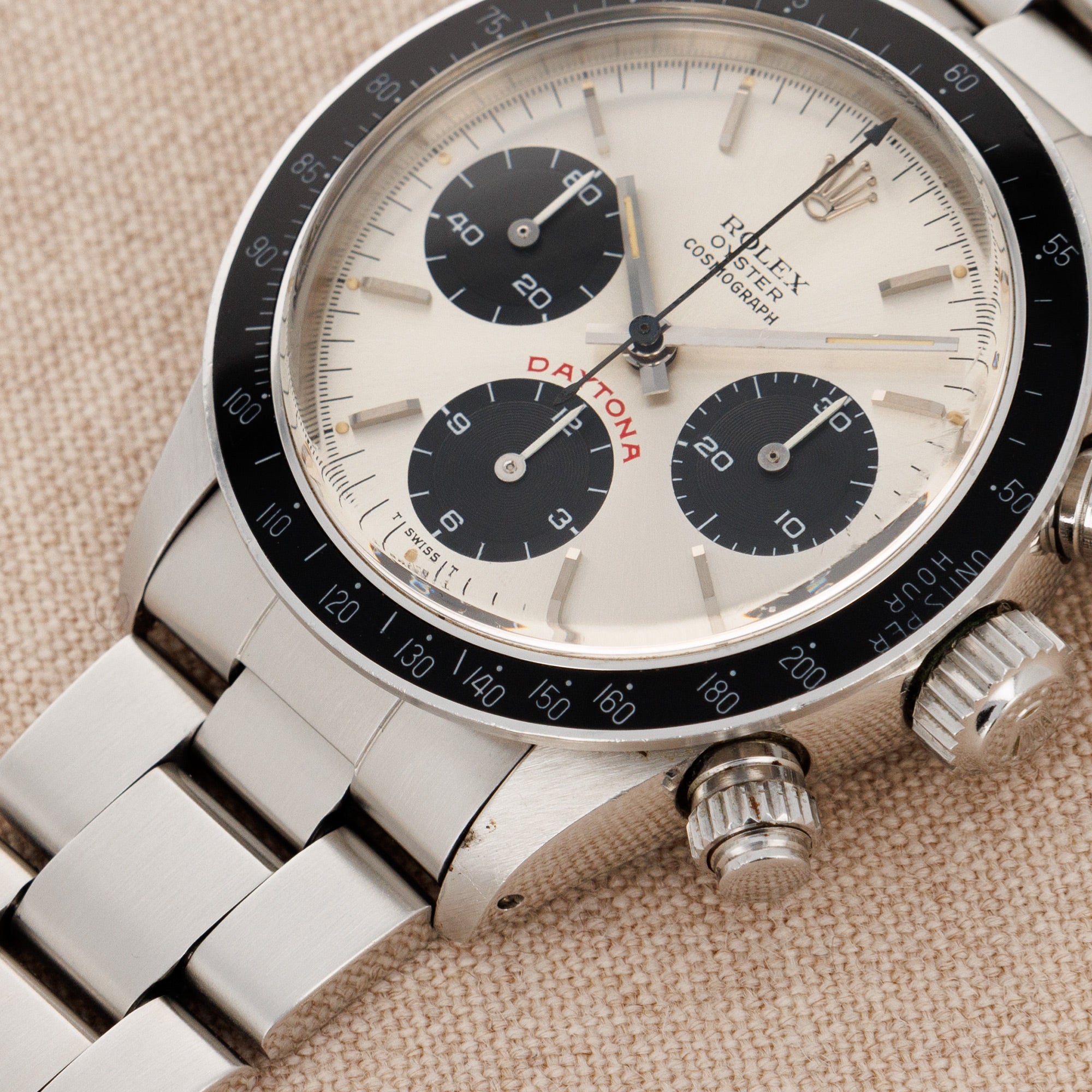 Rolex - Rolex Steel Big Red Daytona Watch Ref. 6263 - The Keystone Watches