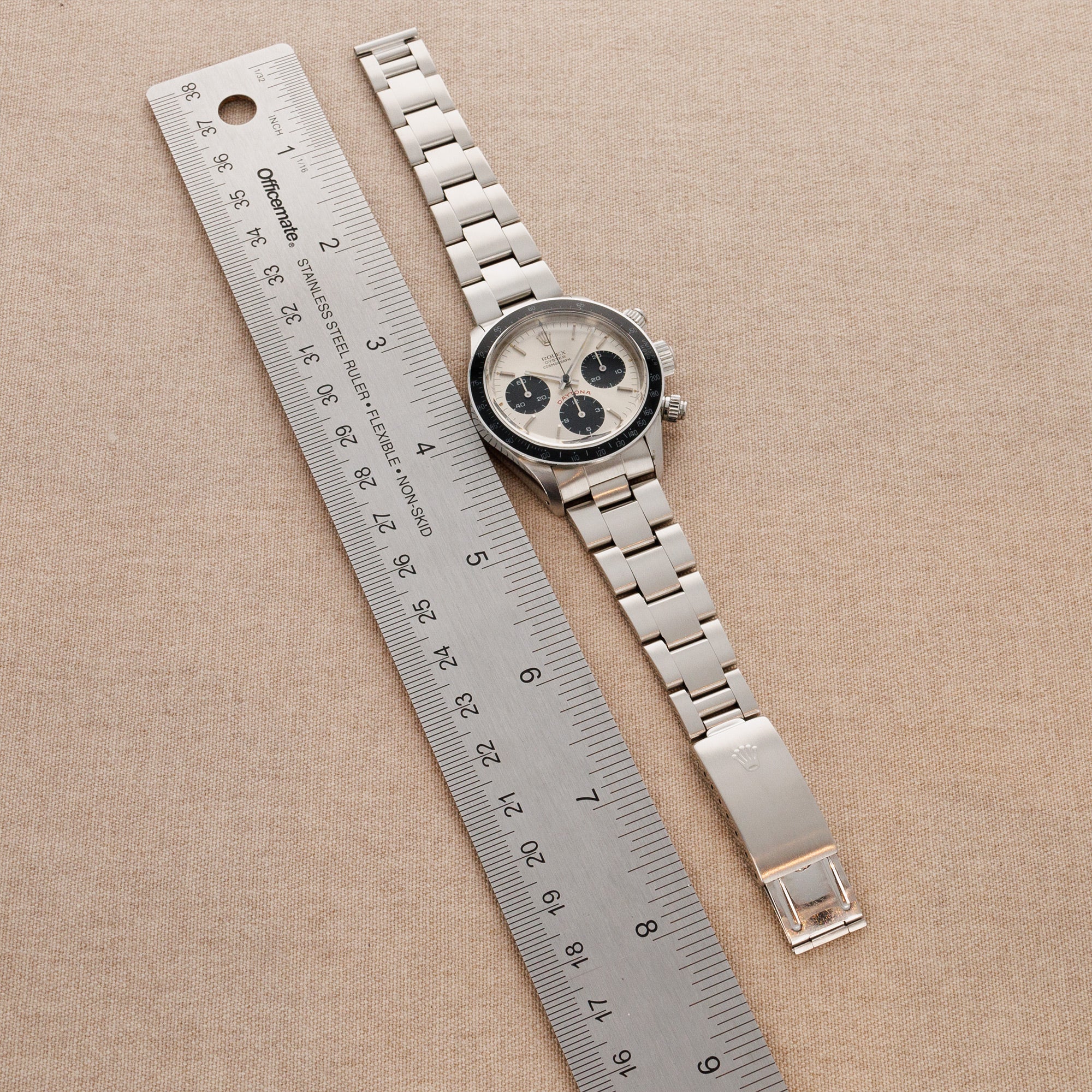 Rolex - Rolex Steel Big Red Daytona Watch Ref. 6263 - The Keystone Watches