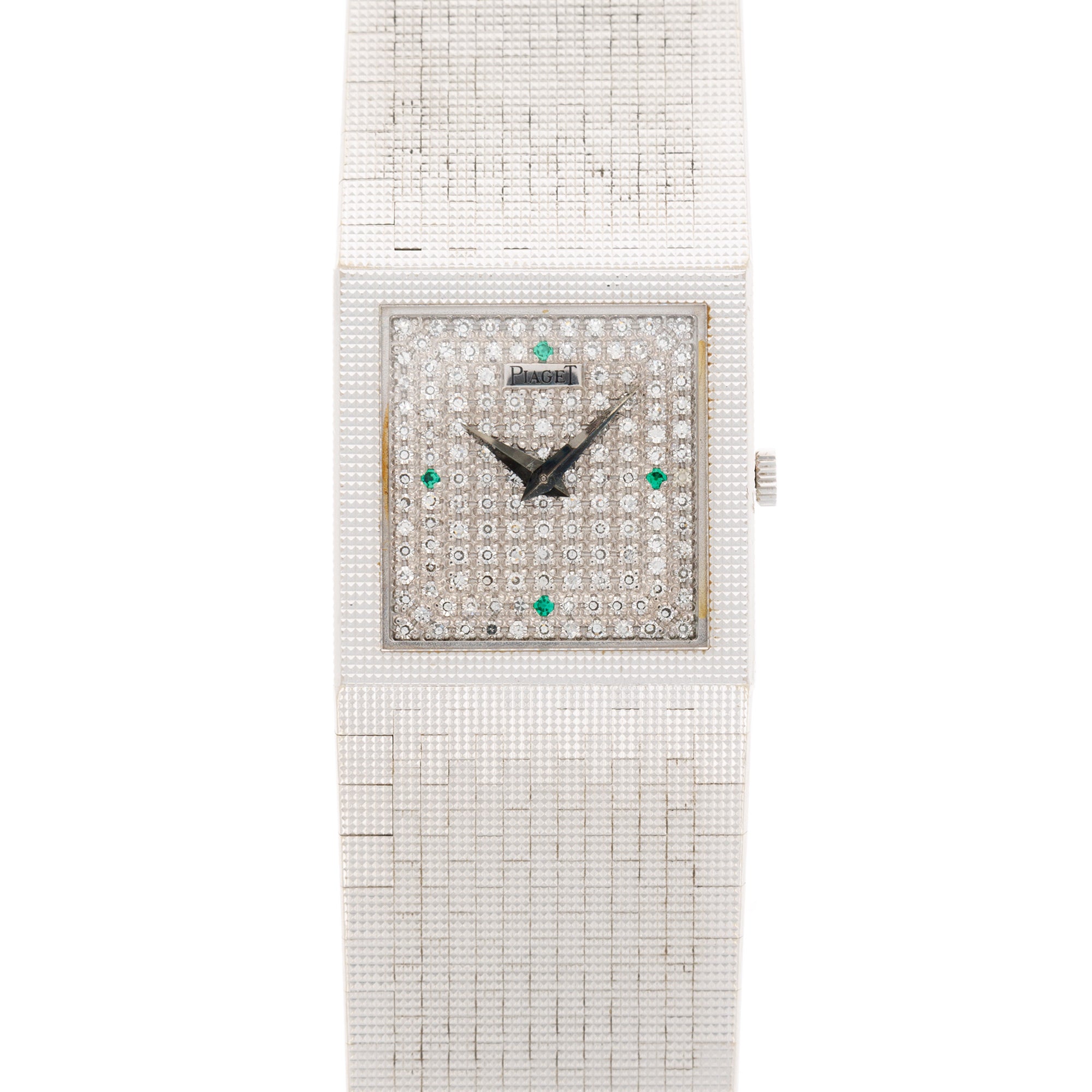 Piaget - Piaget White Gold Diamond Watch Ref. 9131C4 - The Keystone Watches