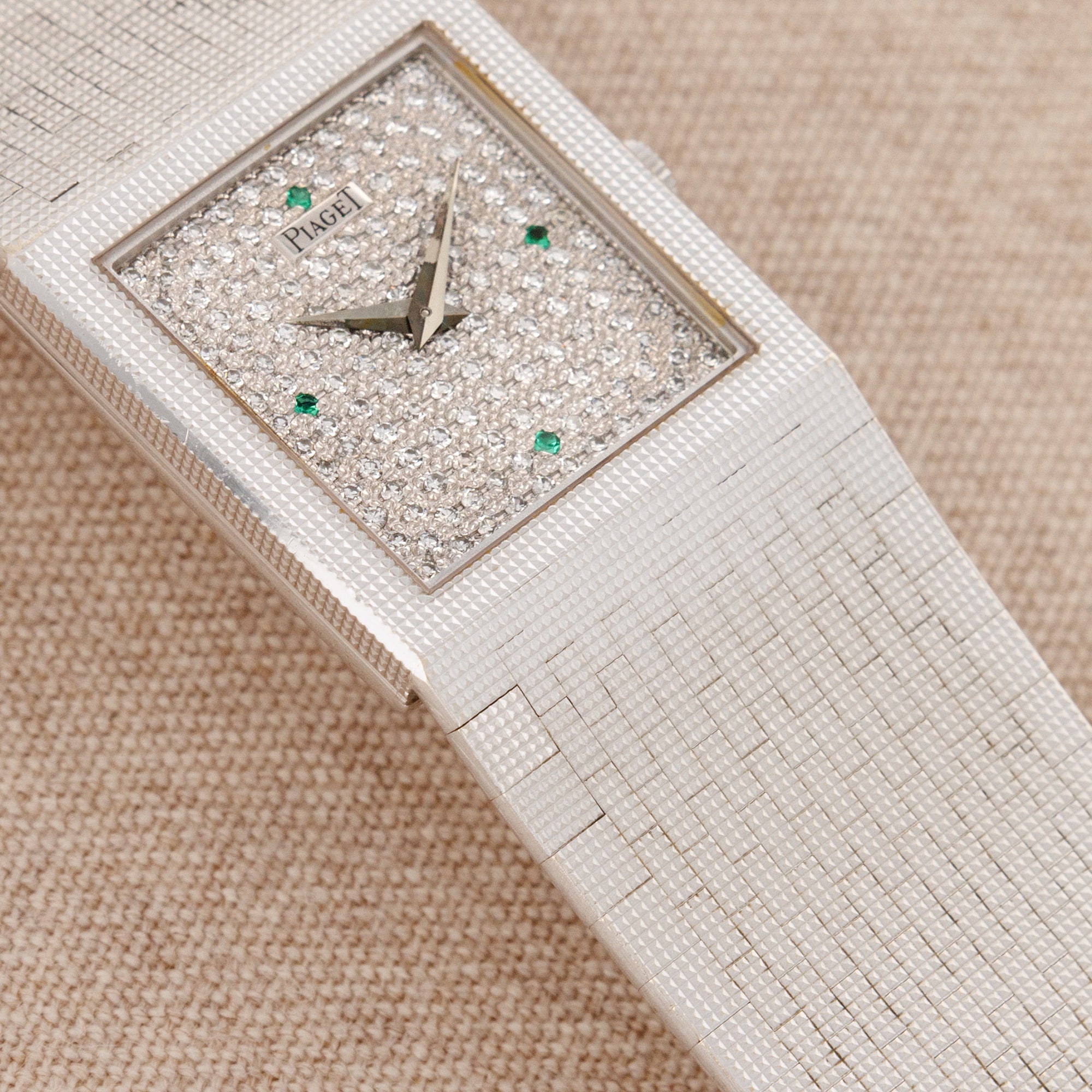 Piaget - Piaget White Gold Diamond Watch Ref. 9131C4 - The Keystone Watches