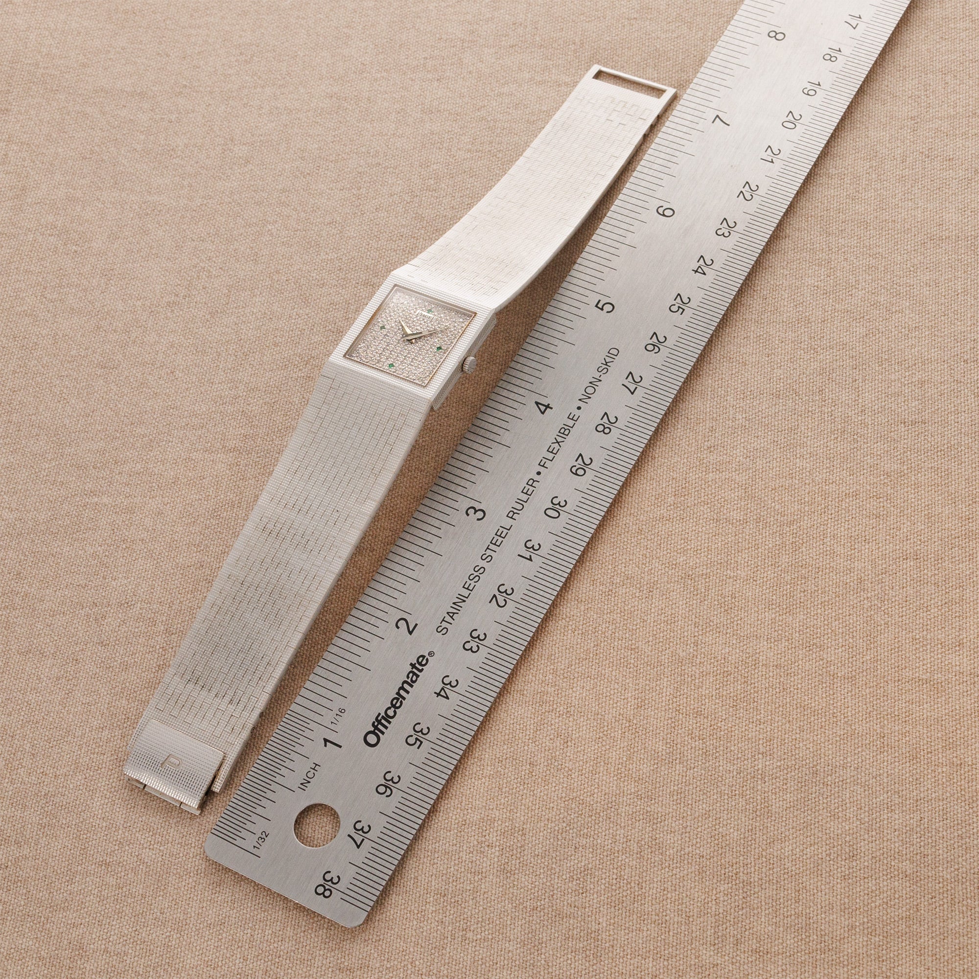 Piaget - Piaget White Gold Diamond Watch Ref. 9131C4 - The Keystone Watches