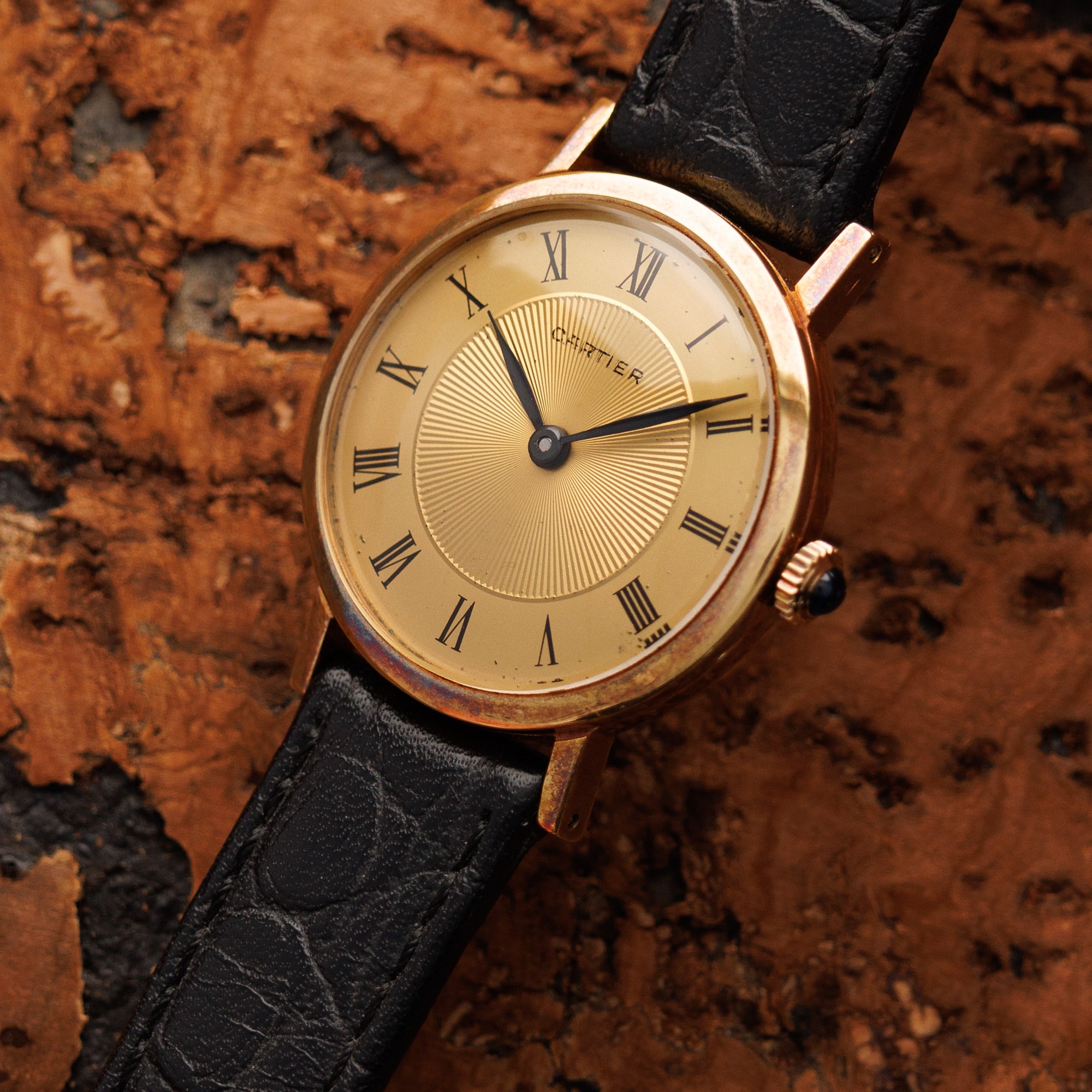 Cartier - Cartier Yellow Gold Mechanical Watch - The Keystone Watches