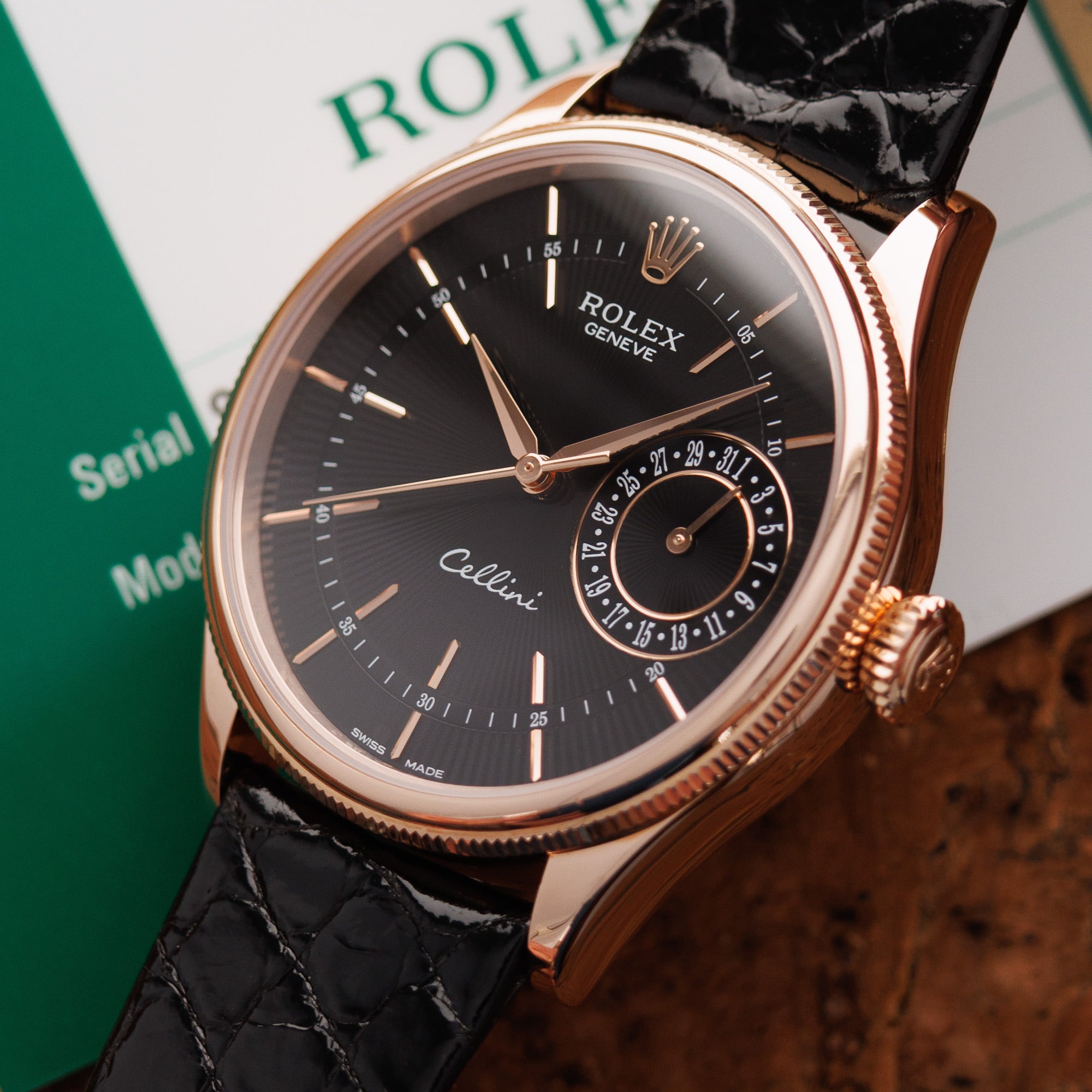 Rolex Rose Gold Cellini 50515