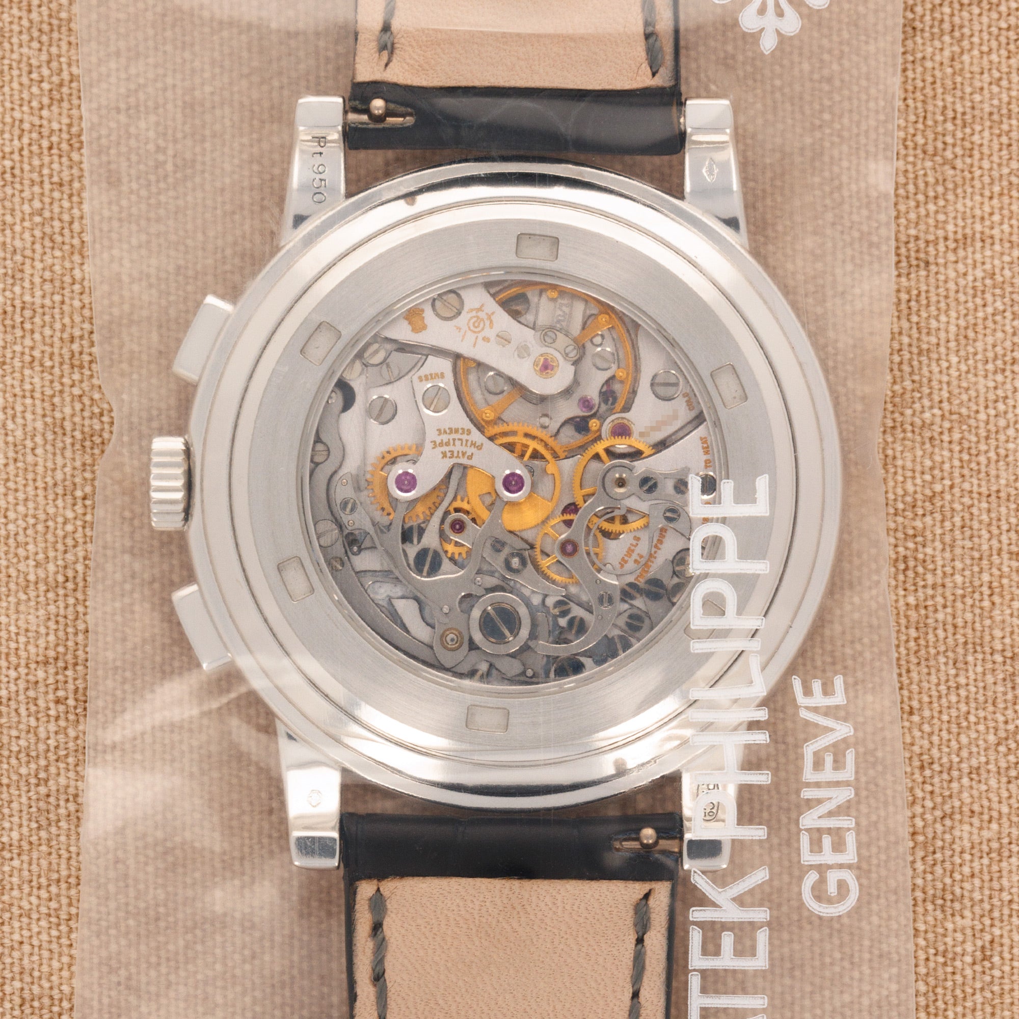 Patek Philippe - Patek Philippe Platinum Chronograph Watch Ref. 5070, Single Sealed - The Keystone Watches