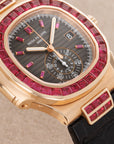 Patek Philippe - Patek Philippe Rose Gold Nautilus Ruby Watch Ref. 5980 - The Keystone Watches