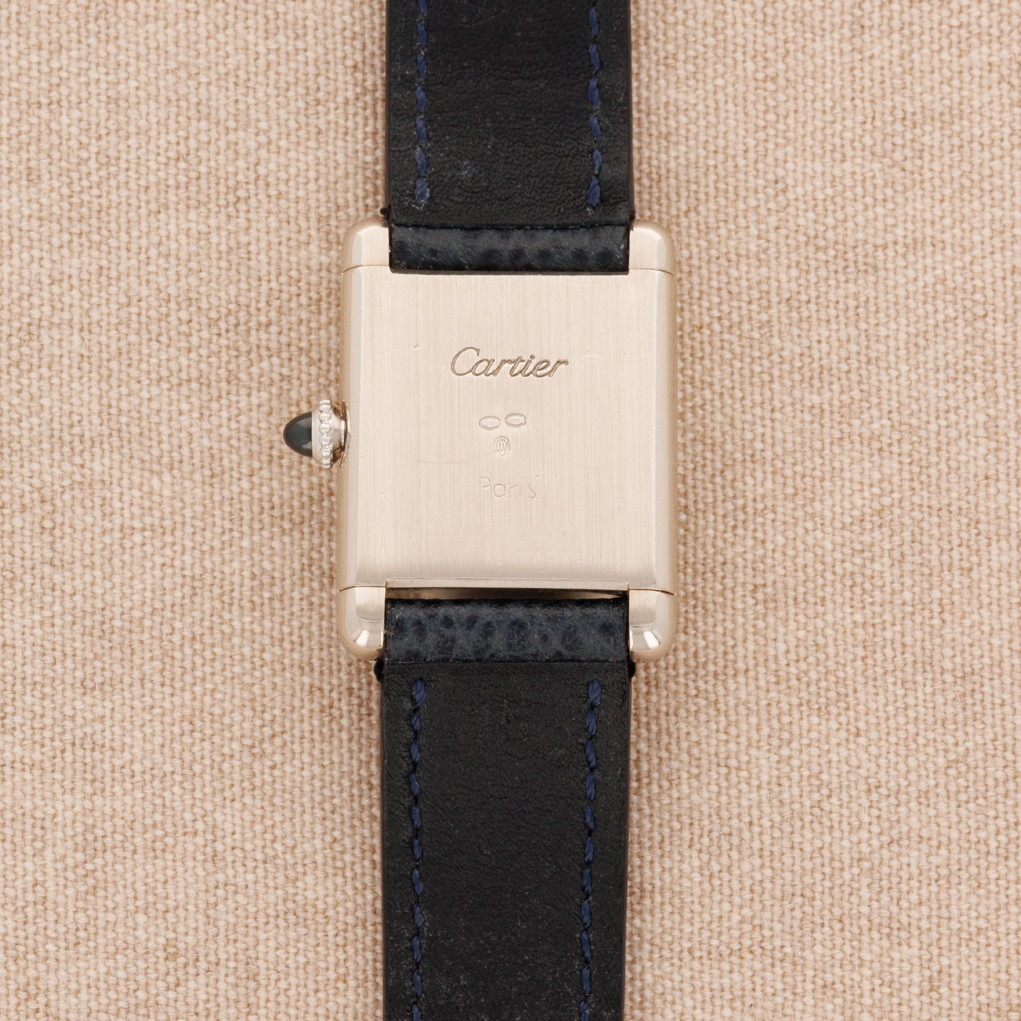 Cartier - Cartier White Gold Tank Watch - The Keystone Watches