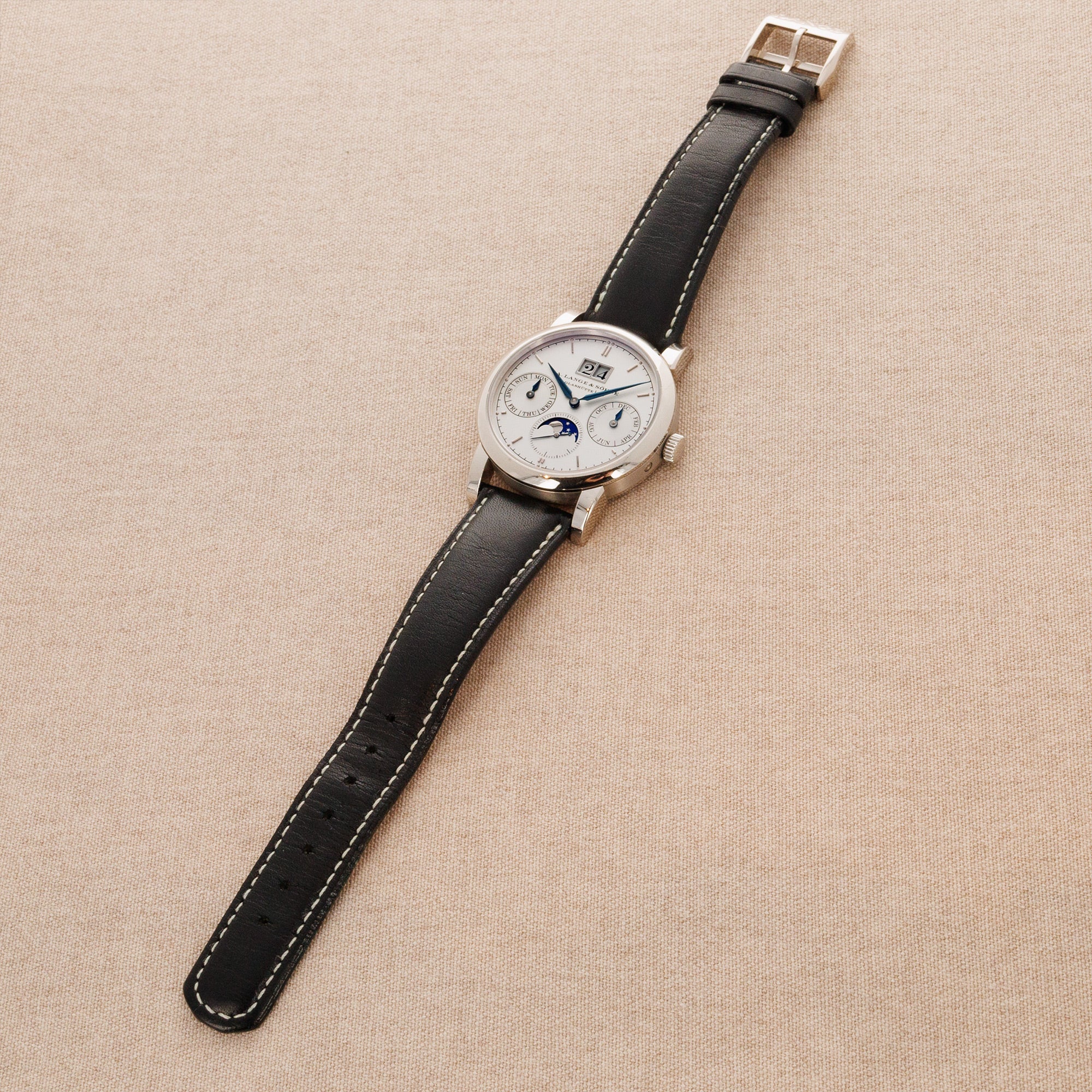 A. Lange & Sohne - A. Lange & Sohne White Gold Annual Calendar Watch Ref. 330.026 - The Keystone Watches