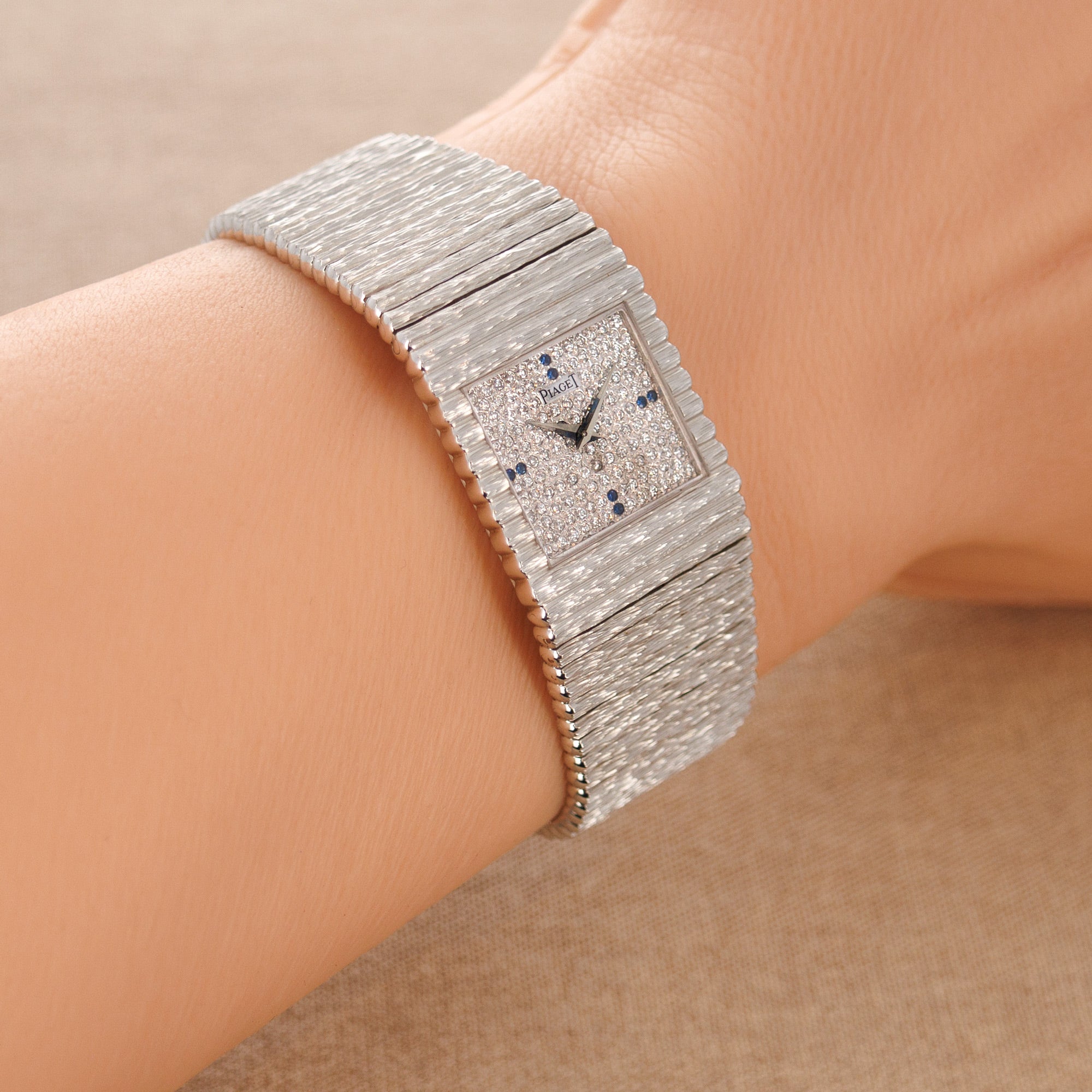 Piaget - Piaget White Gold Emperador Diamond Ref. 9131 - The Keystone Watches