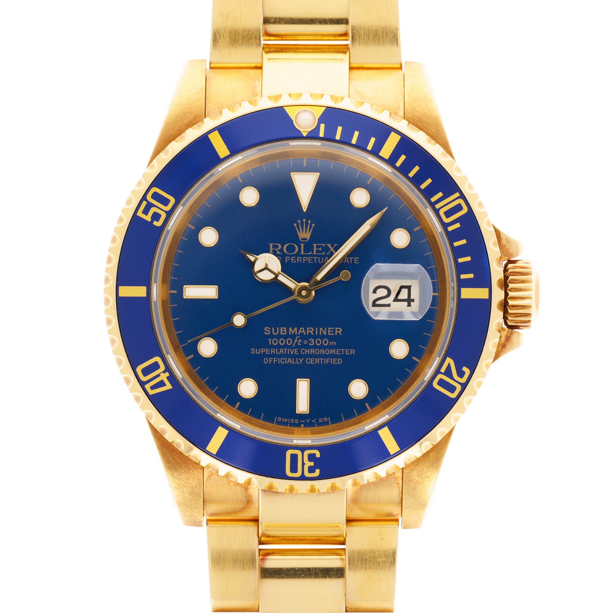 Rolex - Rolex Yellow Gold Submariner Ref. 16618 - The Keystone Watches