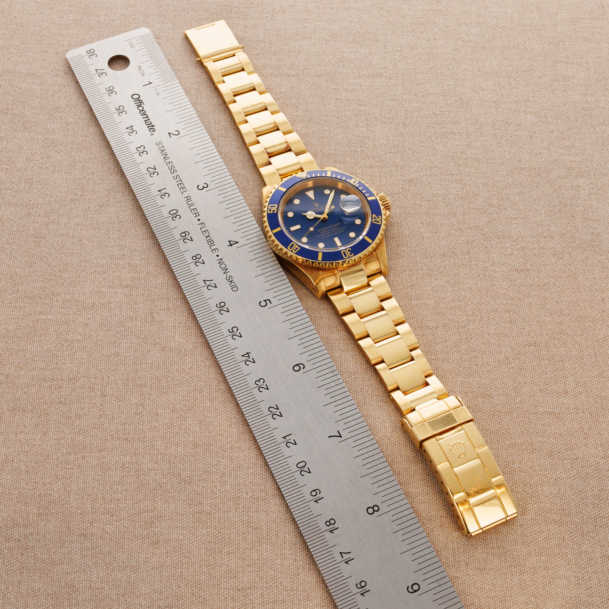 Rolex - Rolex Yellow Gold Submariner Ref. 16618 - The Keystone Watches