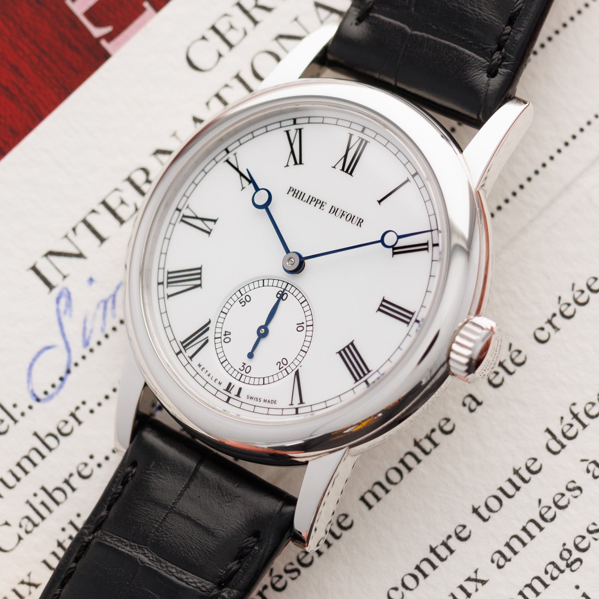 Philippe Dufour Simplicity Platinum The Keystone Watches