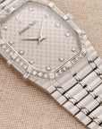 Audemars Piguet - Audemars Piguet White Gold Diamond Bamboo with Geometric Logo Dial - The Keystone Watches