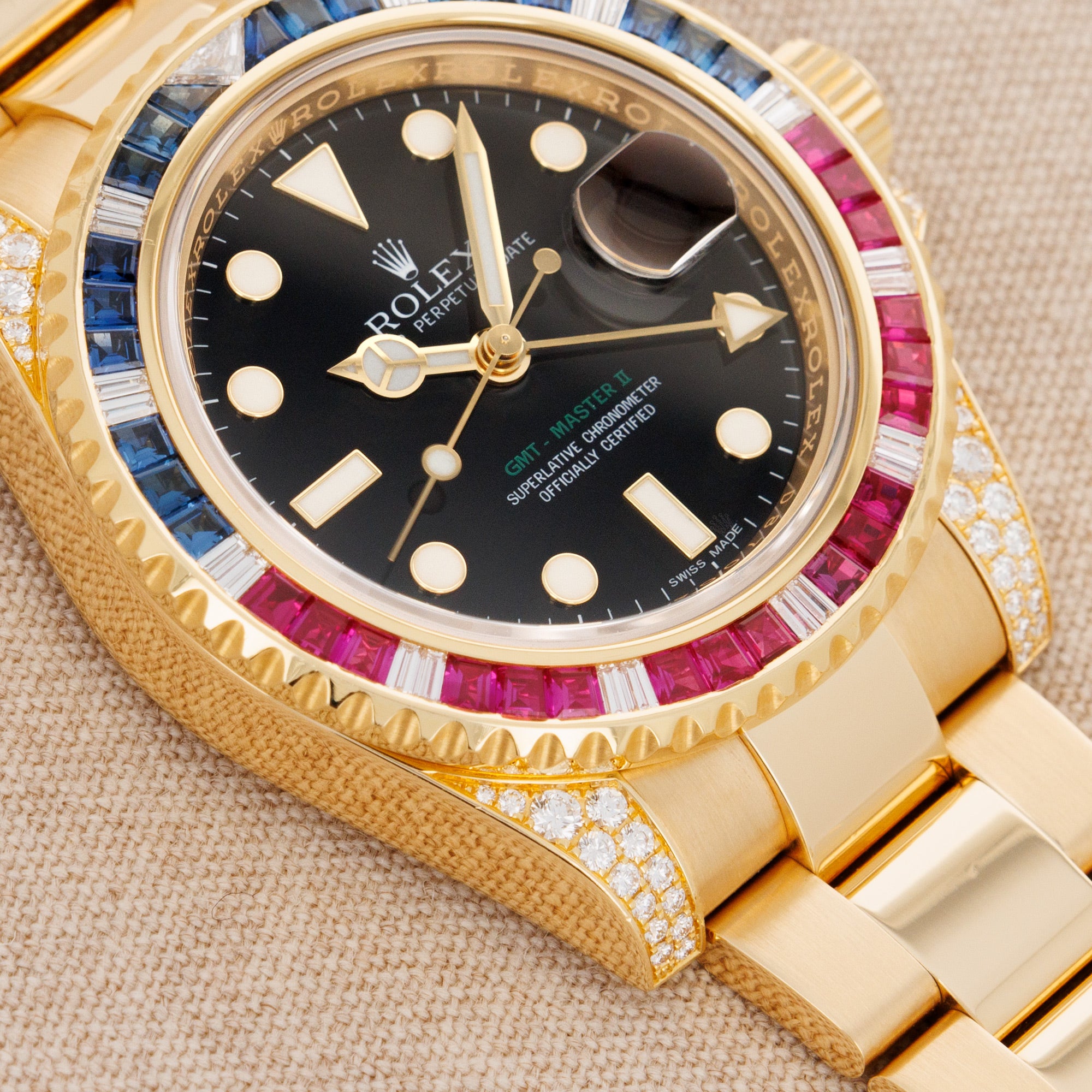 Rolex - Rolex Yellow Gold SARU GMT-Master Ref. 116758 - The Keystone Watches