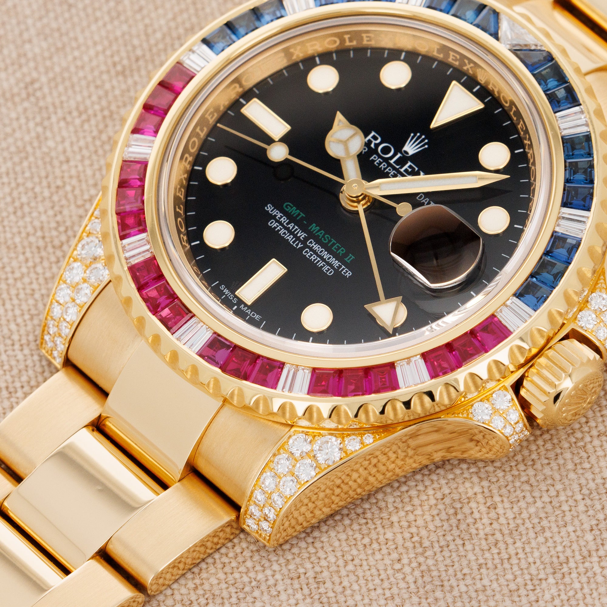 Rolex - Rolex Yellow Gold SARU GMT-Master Ref. 116758 - The Keystone Watches