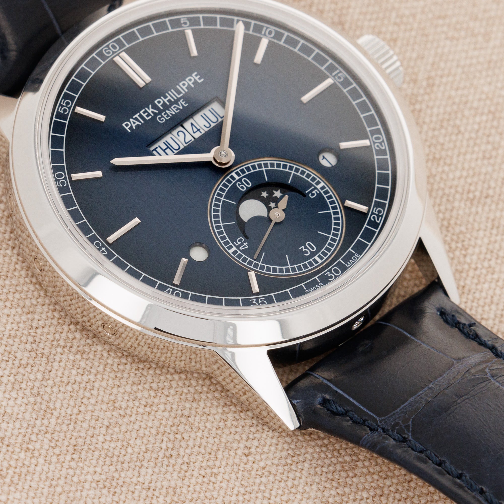 Patek Philippe - Patek Philippe Platinum Perpetual Calendar Watch Ref. 5236 - The Keystone Watches