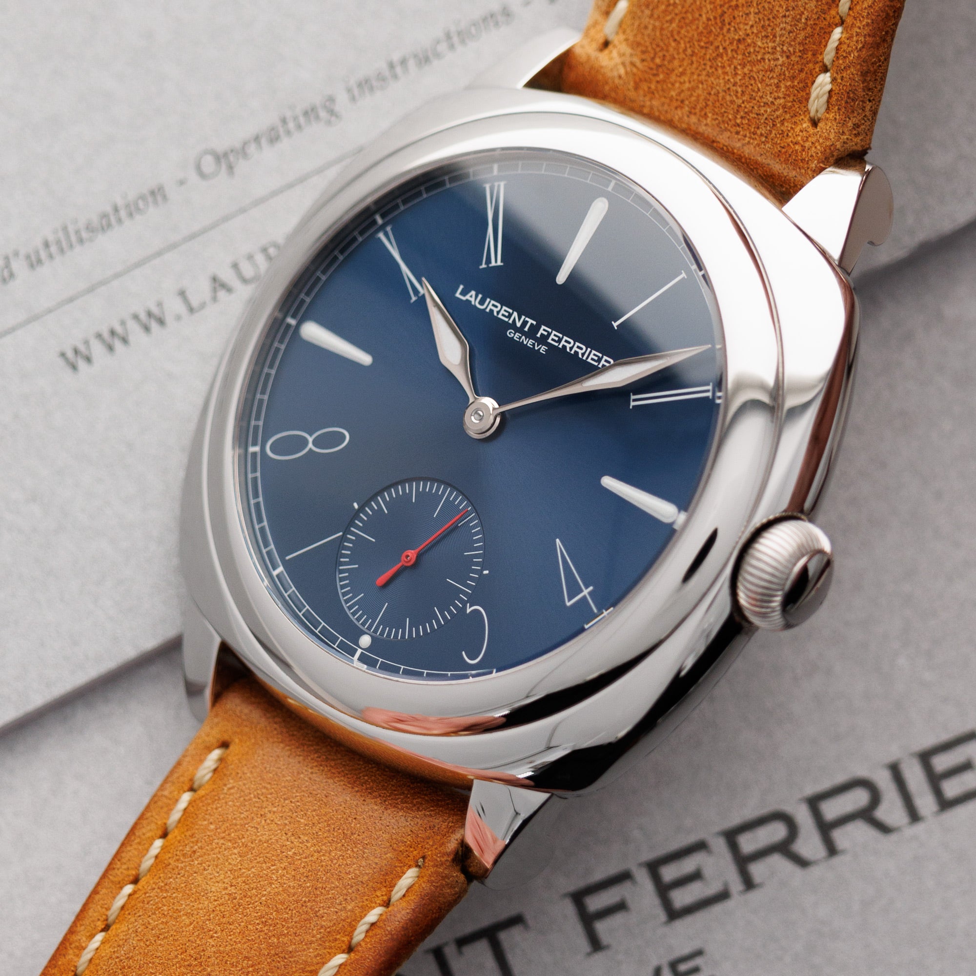 Laurent Ferrier - Laurent Ferrier Square Micro Rotor California Dial - The Keystone Watches