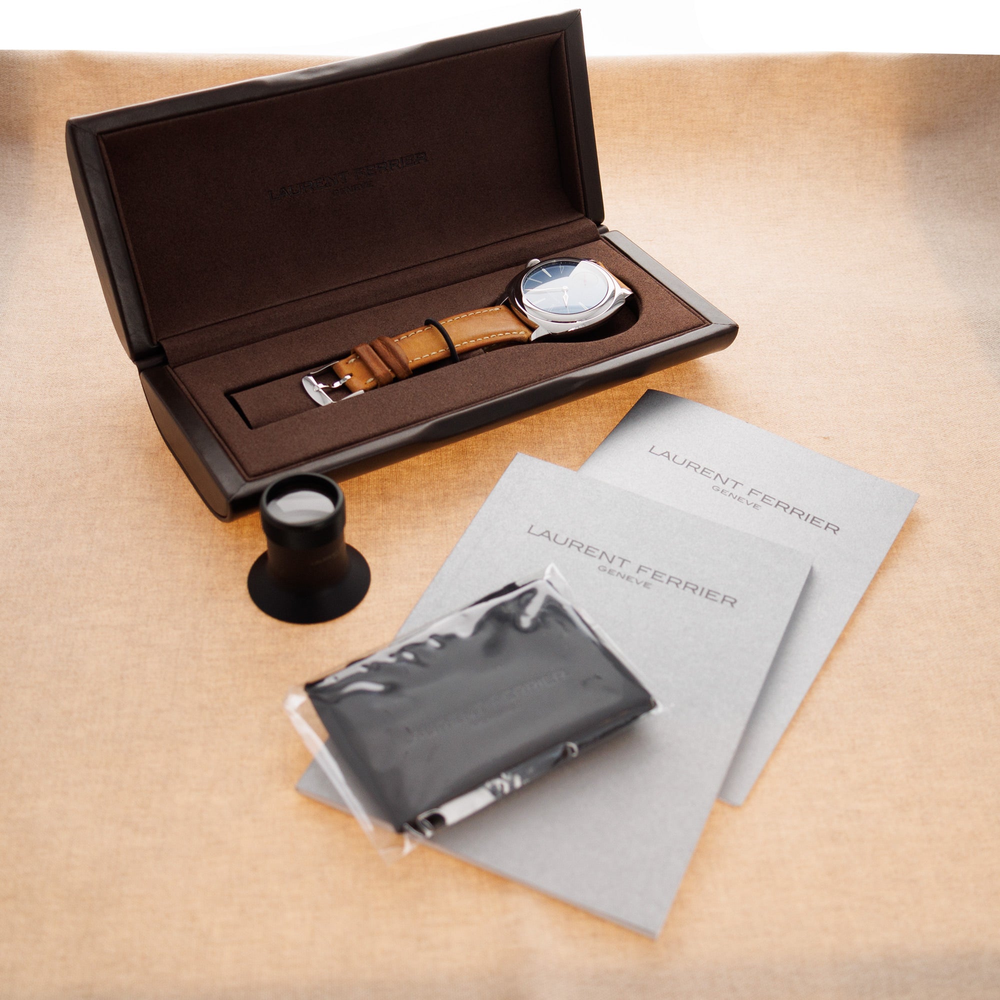 Laurent Ferrier - Laurent Ferrier Square Micro Rotor California Dial - The Keystone Watches