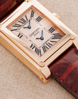 Cartier - Cartier Rose Gold Tank a Vis Dual Time Ref. 2594 - The Keystone Watches
