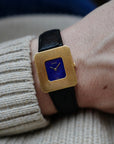 Piaget - Piaget Yellow Gold Protocole Ref. 99042 with Lapis Dial (NEW ARRIVAL) - The Keystone Watches