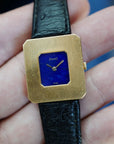 Piaget - Piaget Yellow Gold Protocole Ref. 99042 with Lapis Dial (NEW ARRIVAL) - The Keystone Watches