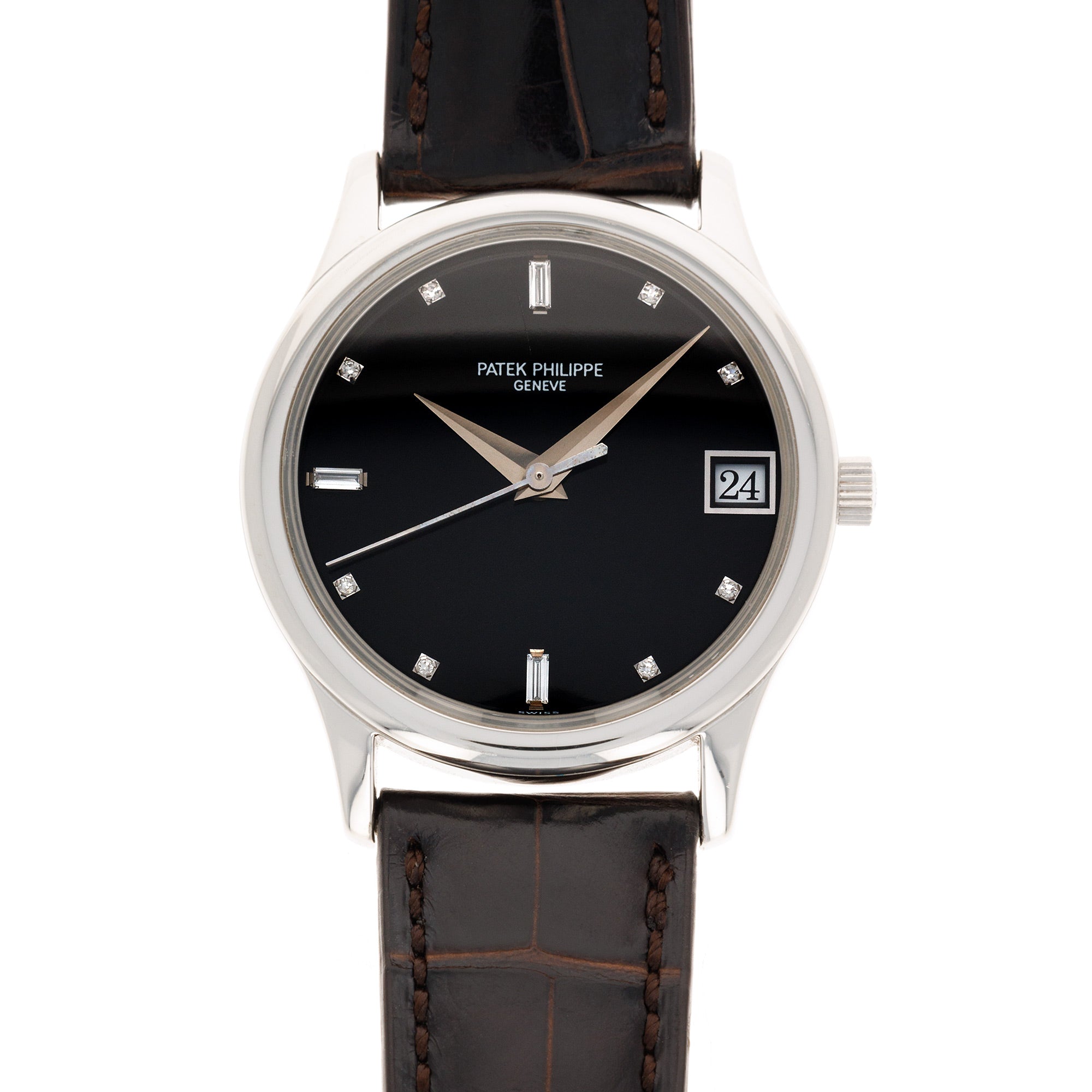 Patek Philippe - Patek Philippe Platinum Calatrava Watch Ref. 3998 - The Keystone Watches