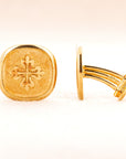Patek Philippe - Patek Philippe Yellow Gold Logo Cufflinks - The Keystone Watches