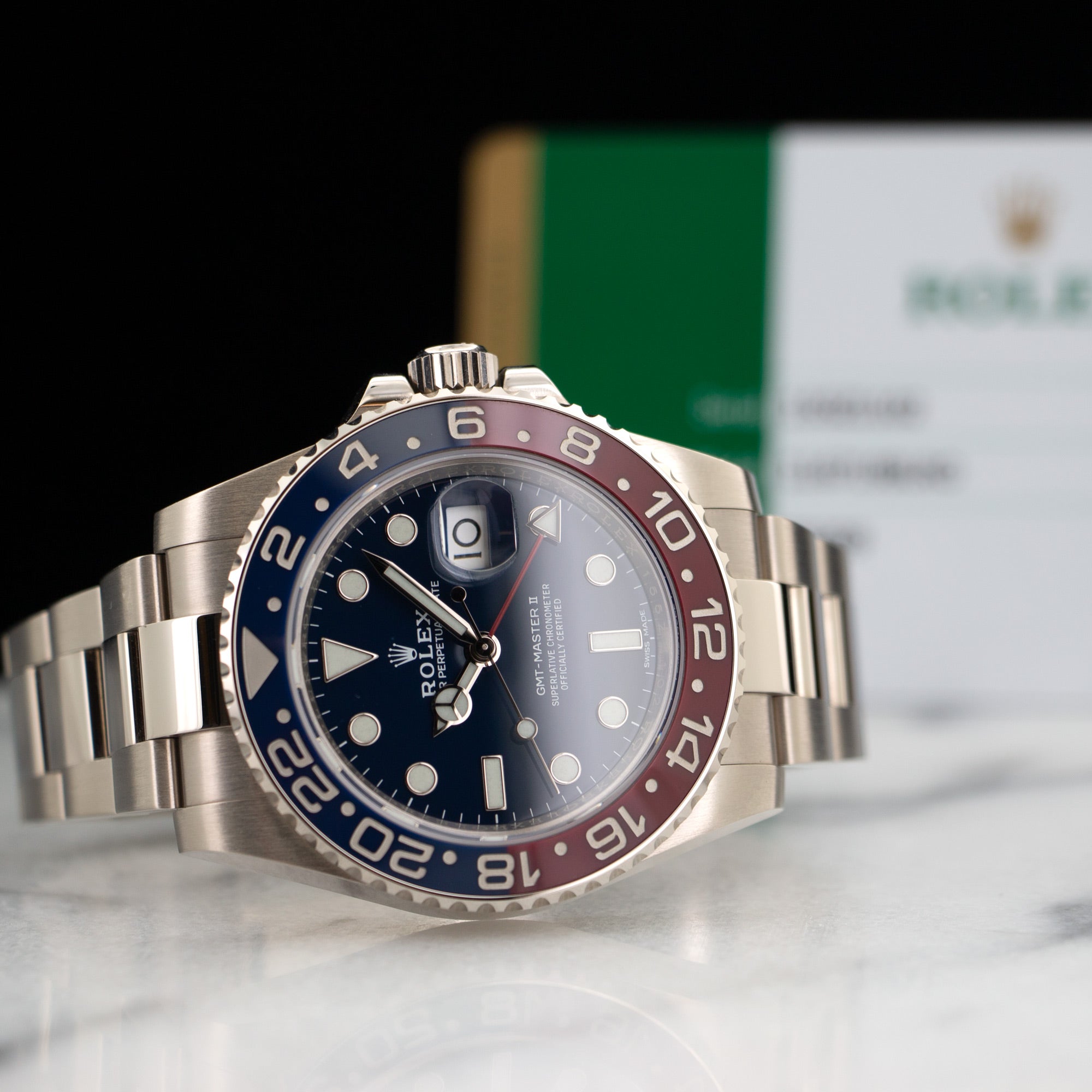 Rolex - Rolex White Gold GMT-Master II Pepsi Watch Ref. 116719 - The Keystone Watches