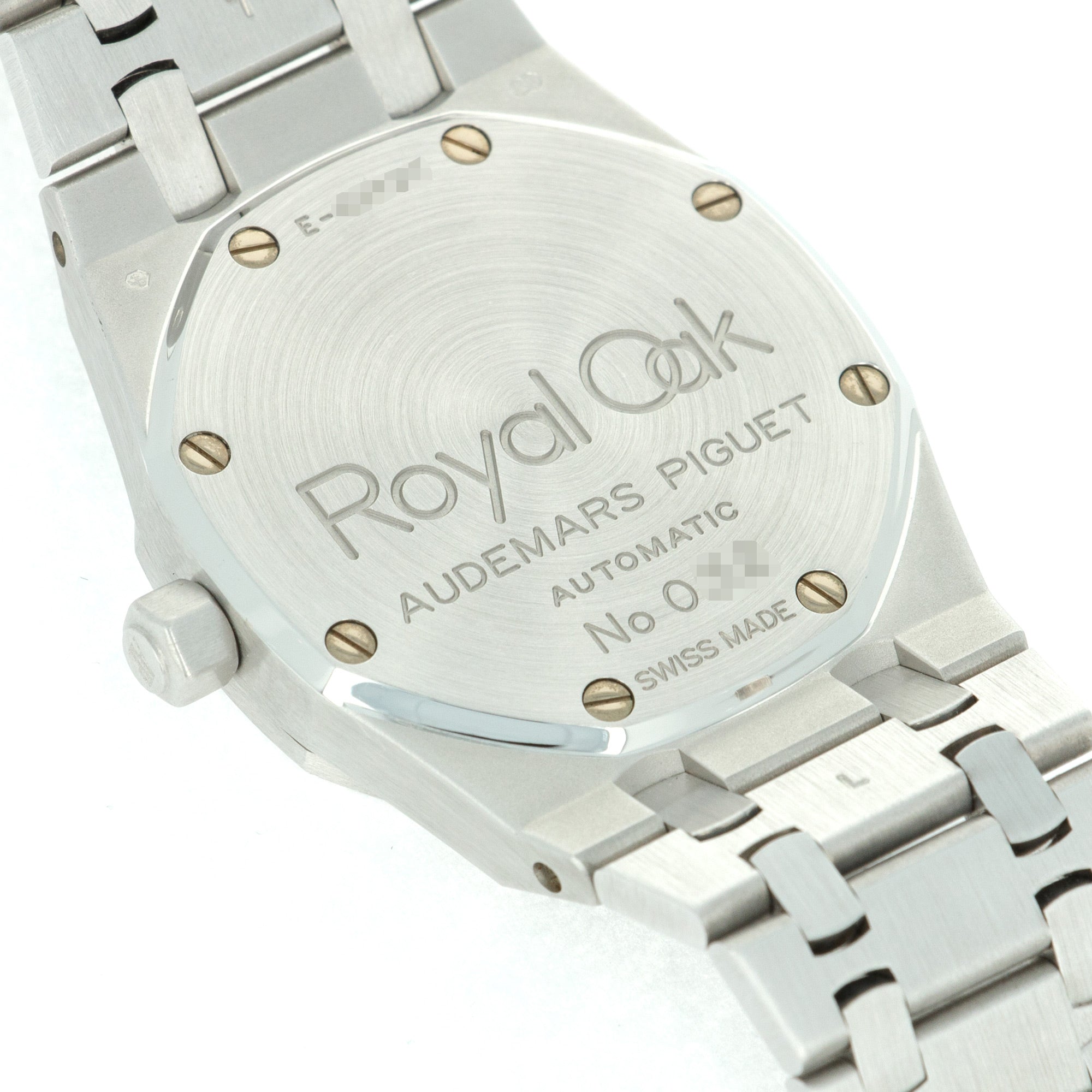 Audemars Piguet - Audemars Piguet White Gold Royal Oak Ref. 15054 with Mother Of Pearl Dial - The Keystone Watches