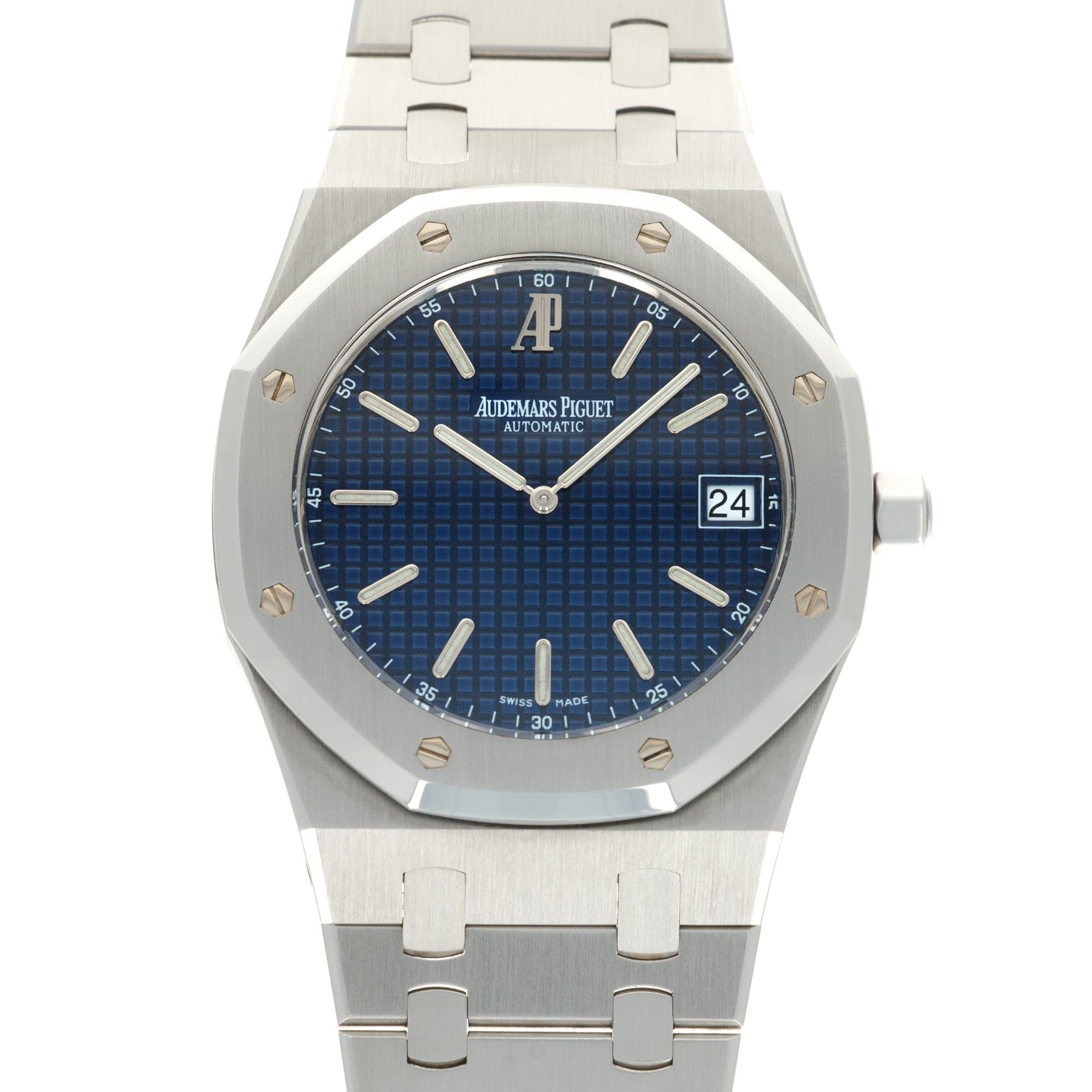 Audemars Piguet - Audemars Piguet Royal Oak Rare Early Blue Automatic Watch, Ref 15202 - The Keystone Watches