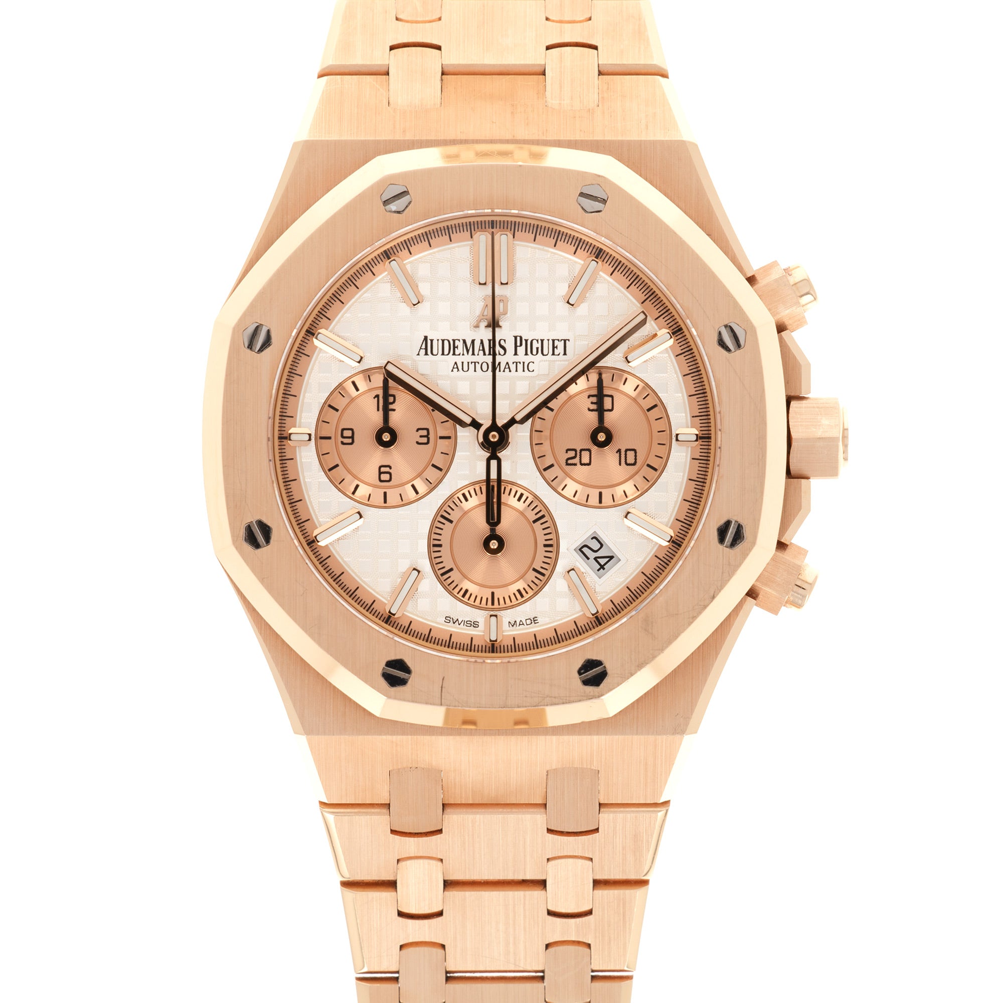 Audemars Piguet - Audemars Piguet Rose Gold Royal Oak Chronograph Ref. 26315OR - The Keystone Watches