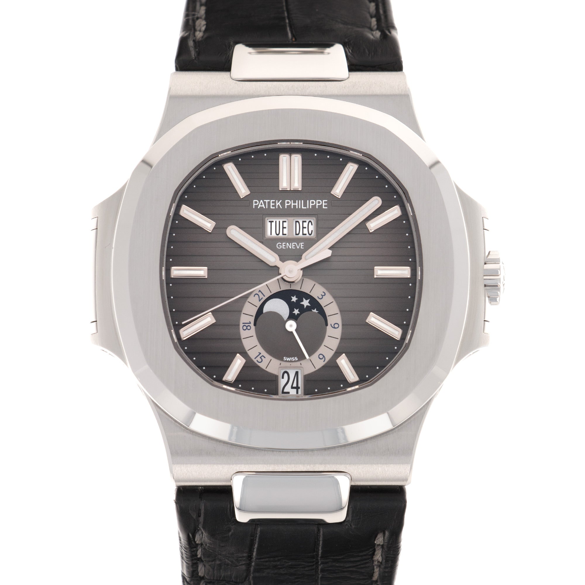 Patek Philippe - Patek Philippe Nautilus Moonphase Watch Ref. 5726 - The Keystone Watches