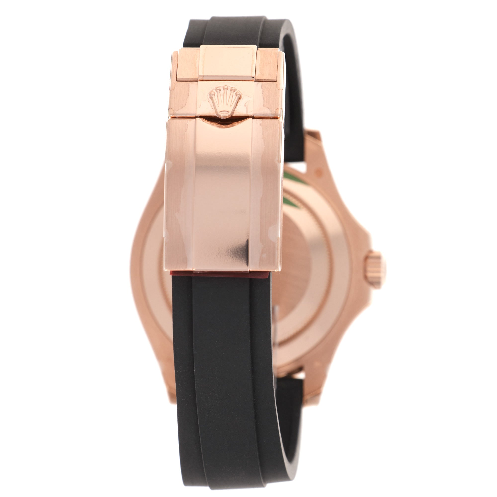 Rolex - Rolex Rose Gold Yacht-Master Rainbow Diamond Watch Ref. 116695 - The Keystone Watches