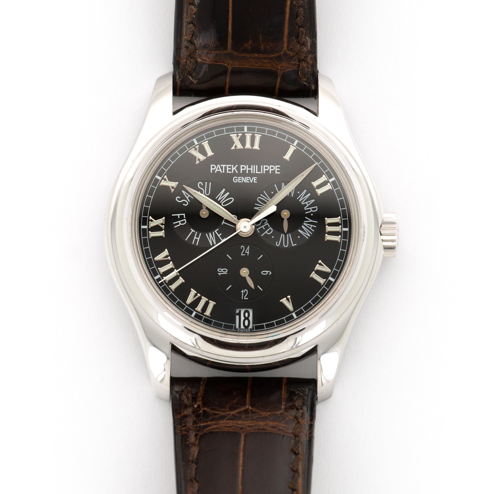 Patek Philippe - Patek Philippe White Gold Annual Calendar Watch Ref. 5035 - The Keystone Watches