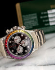Rolex - Rolex White Gold Cosmograph Daytona Rainbow Watch Ref. 116599 - The Keystone Watches