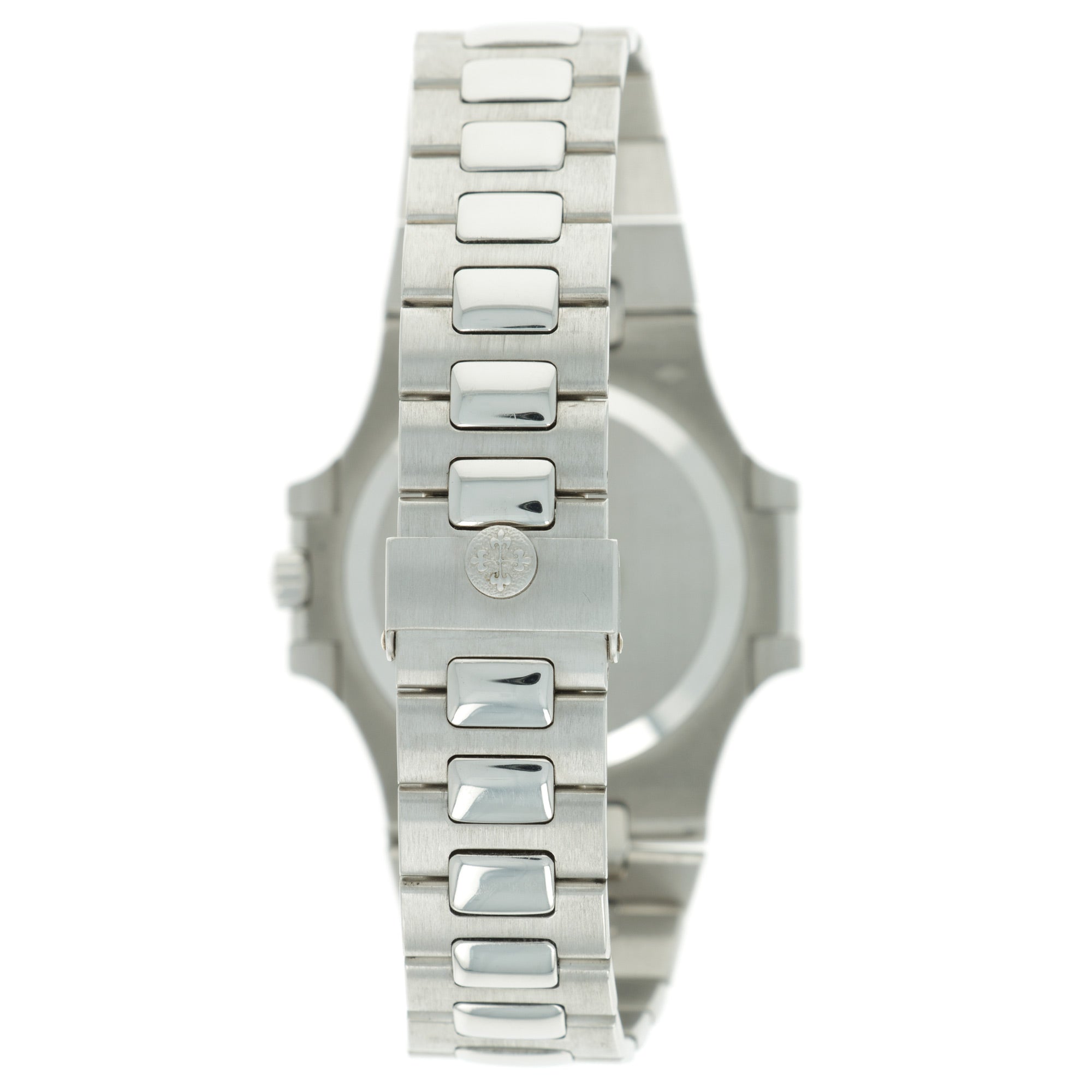 Patek Philippe - Patek Philippe Platinum Nautilus Watch Ref. 3800 with Original Warranty - The Keystone Watches