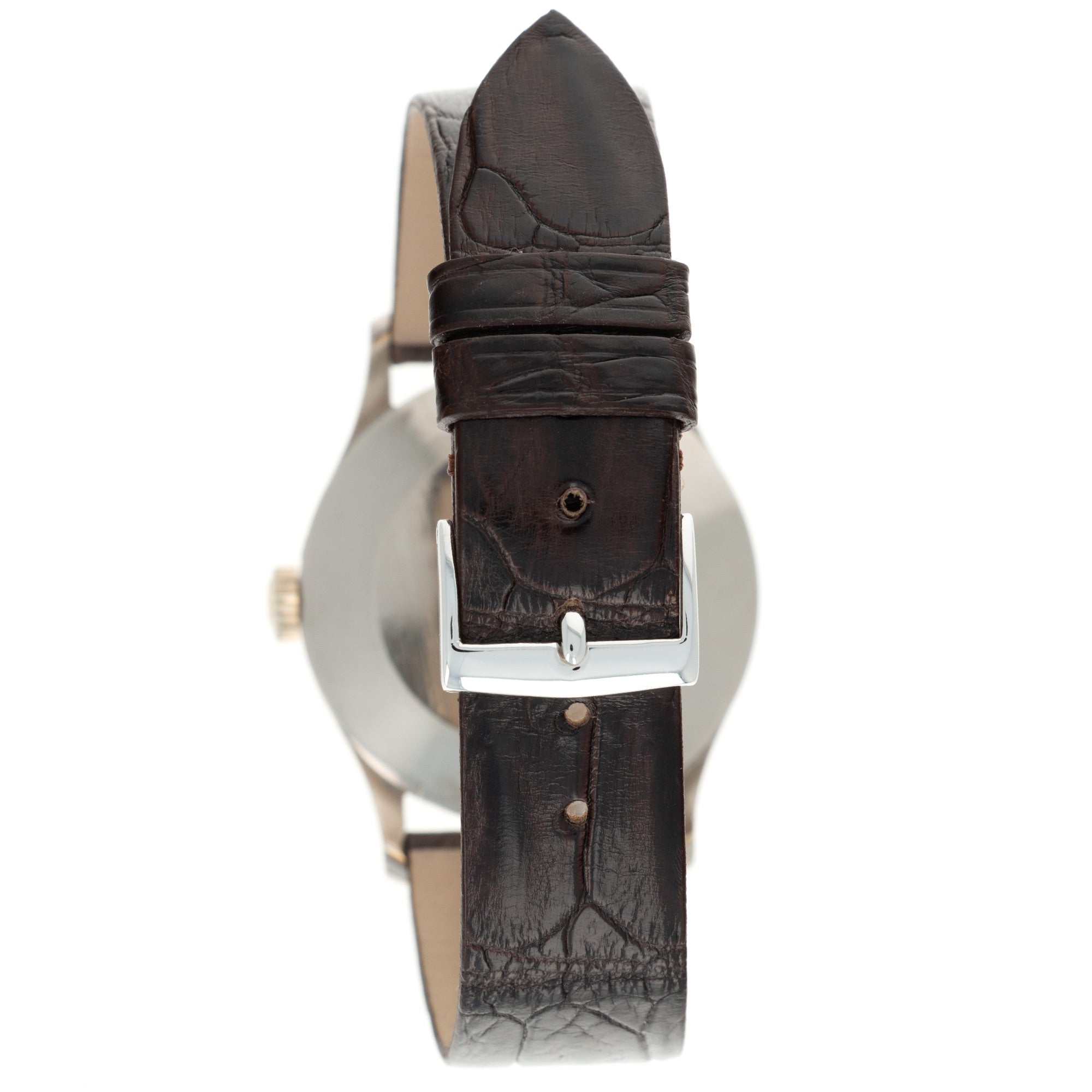 Patek Philippe - Patek Philippe Calatrava White Gold Ref. 570 with Tropical Dial - The Keystone Watches