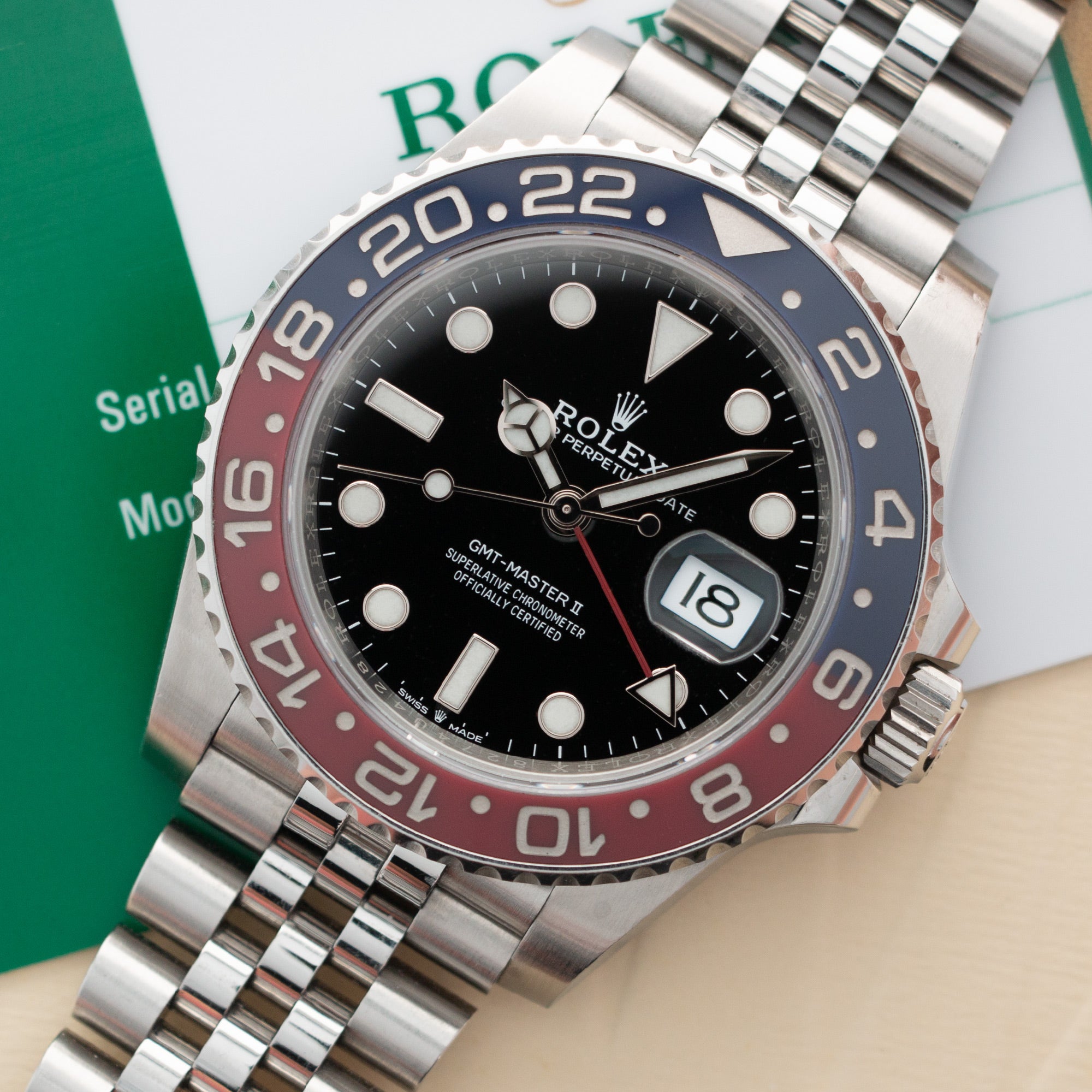 Rolex - Rolex GMT-Master II Ceramic Pepsi Watch Ref. 126710 - The Keystone Watches