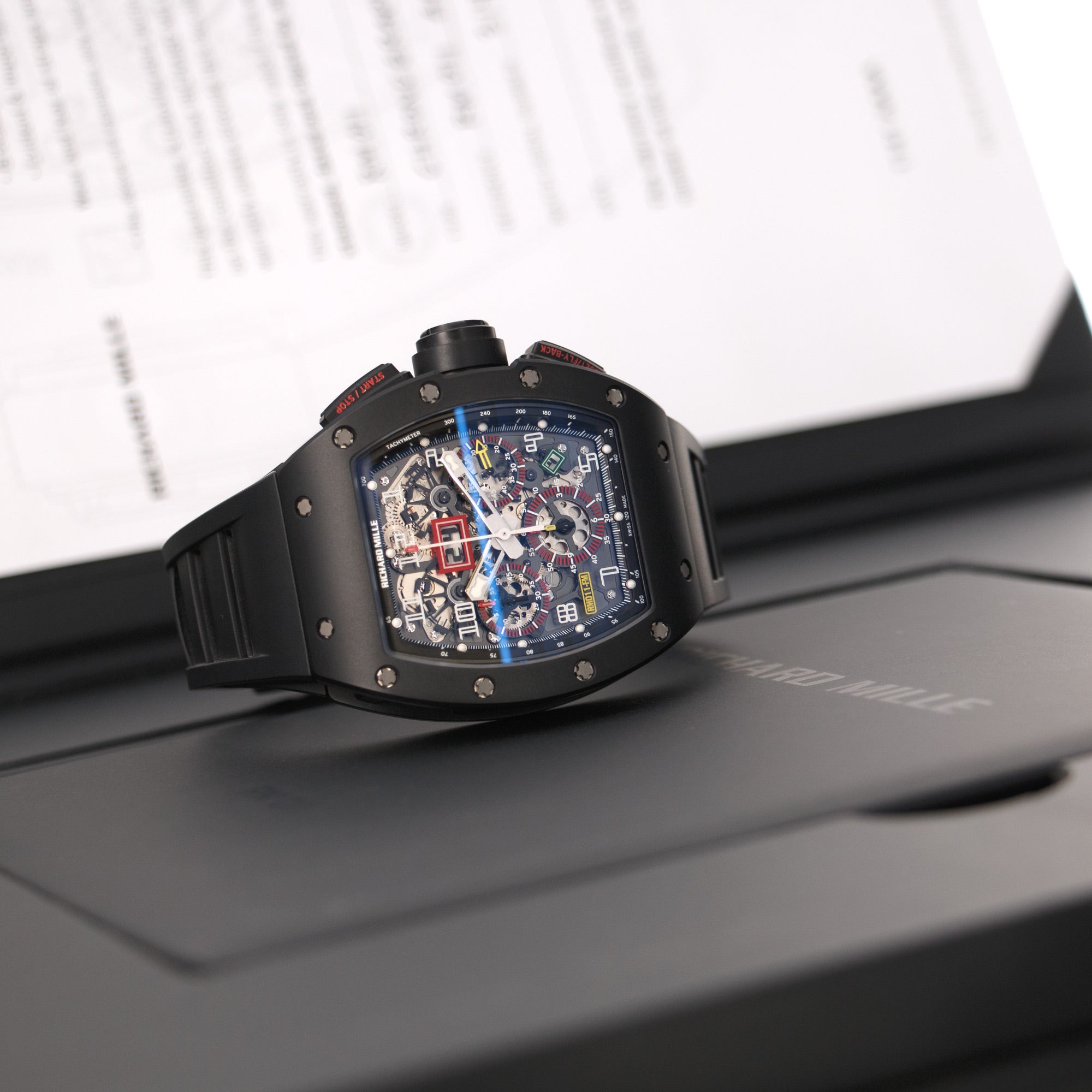 Richard Mille - Richard Mille Chronograph Skeleton Felipe Massa Watch Ref. RM11 - The Keystone Watches