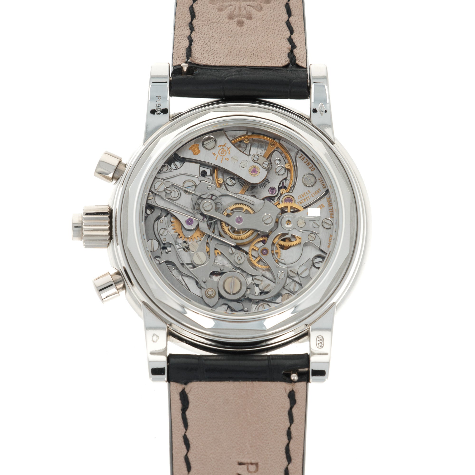 Patek Philippe - Patek Philippe Platinum Perpetual Split Seconds Chronograph Watch Ref. 5004 - The Keystone Watches