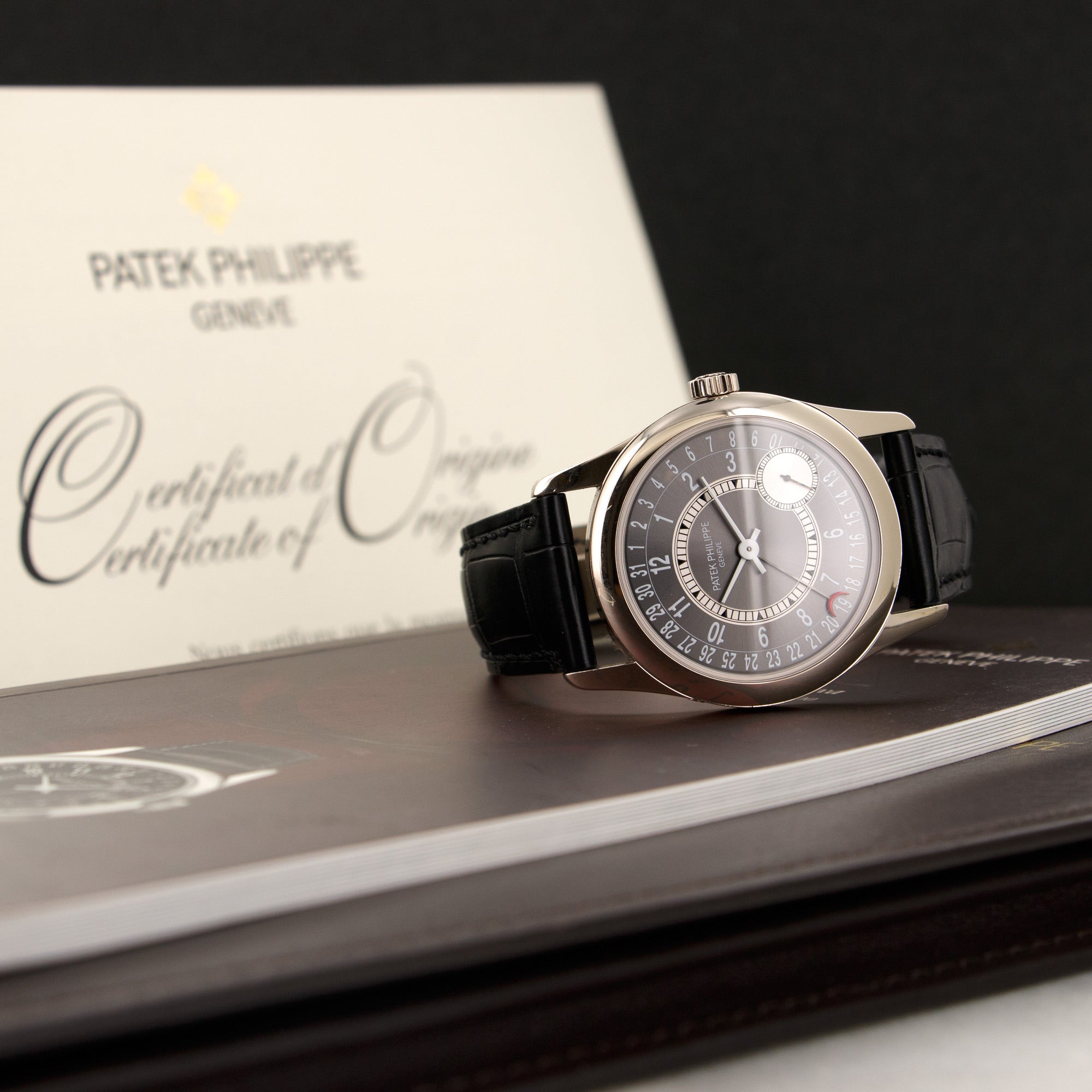 Patek Philippe - Patek Philippe White Gold Calatrava Watch Ref. 6000 - The Keystone Watches