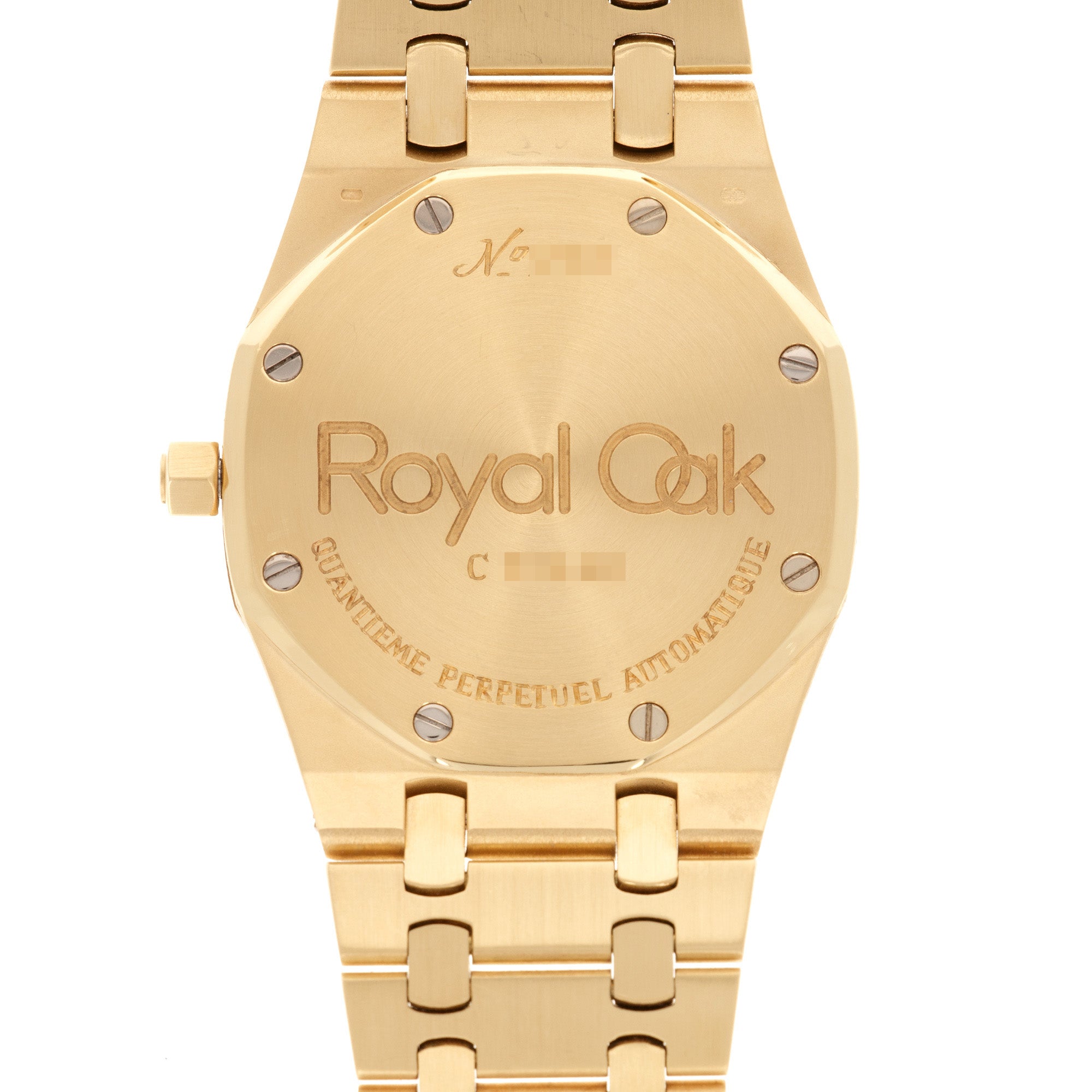 Audemars Piguet - Audemars Piguet Yellow Gold Royal Oak Quantieme Perpetual Watch Ref. 25654 - The Keystone Watches