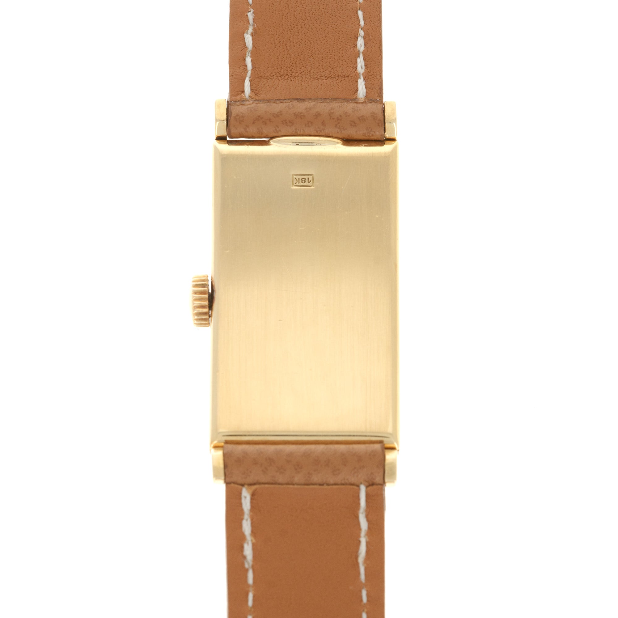 Patek Philippe - Patek Philippe Yellow Gold Rectangular Watch Ref. 425 - The Keystone Watches