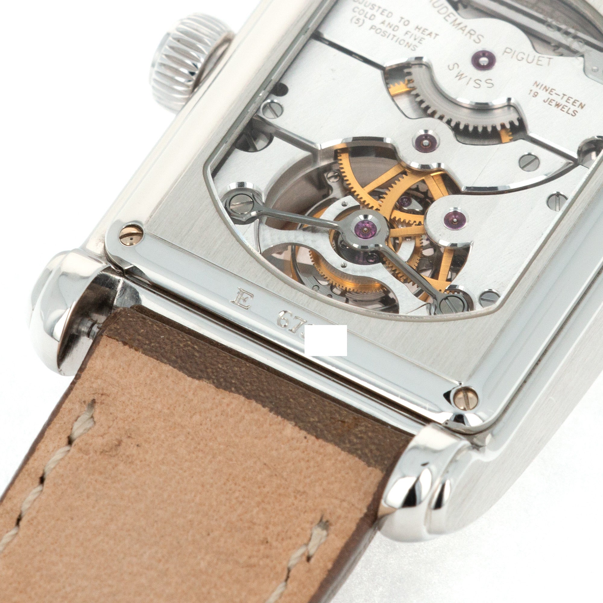 Audemars Piguet - Audemars Piguet Platinum Tourbillon Salmon Dial Watch - The Keystone Watches